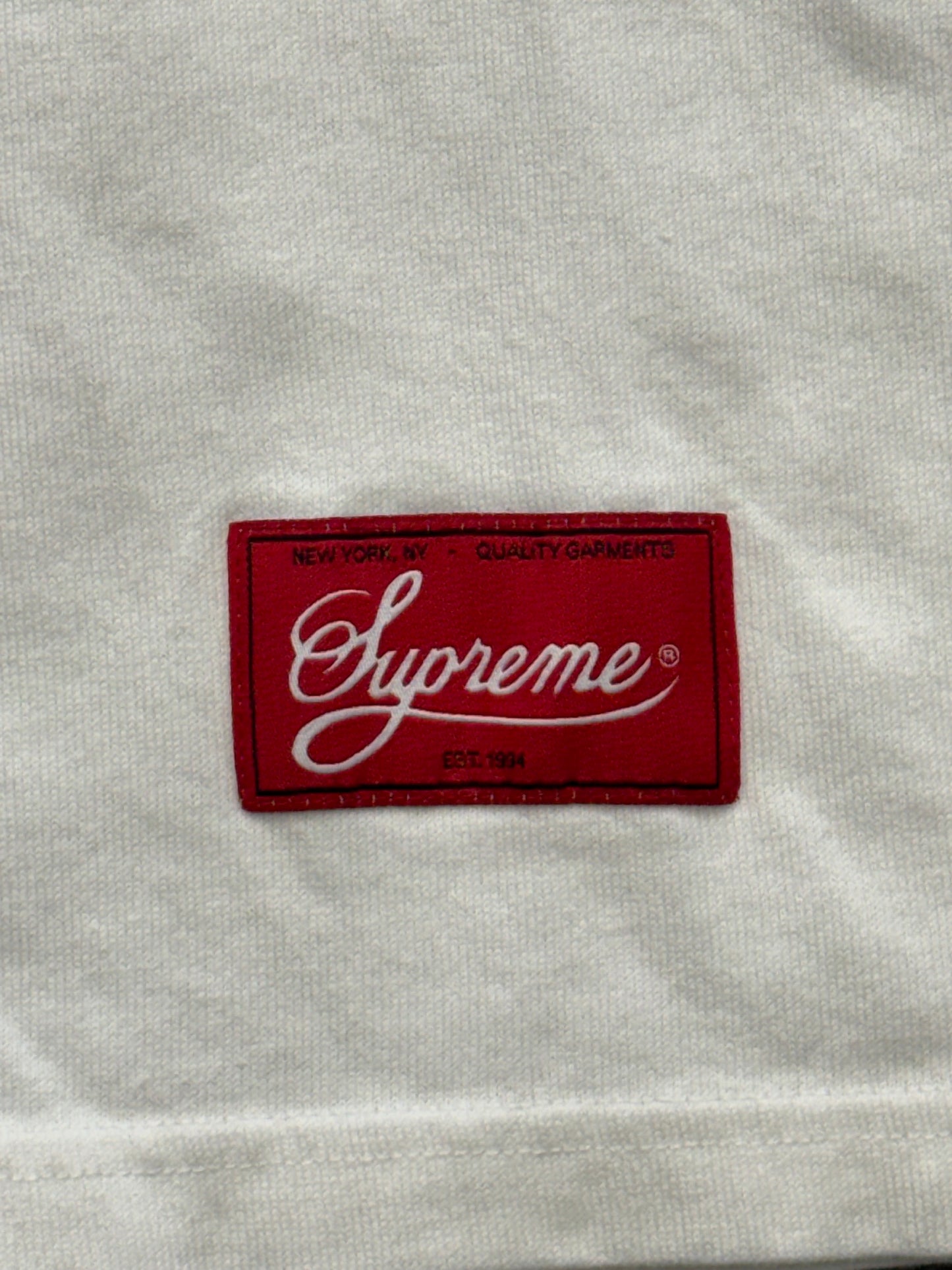 FW25 SUPREME MASCOT LS FOOTBALL TOP - WHITE
