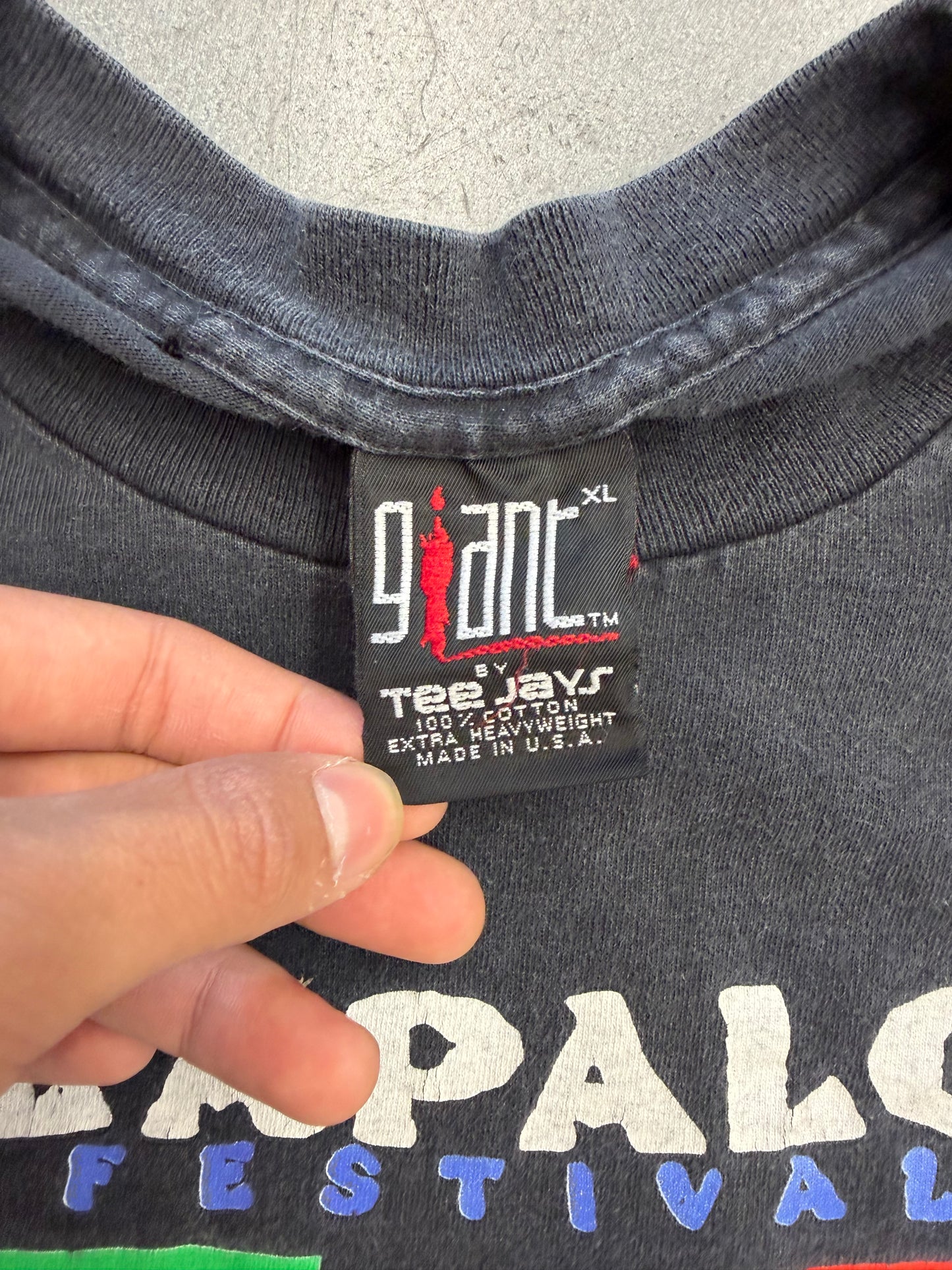 1993 LOLLAPALOOZA FESTIVAL TOUR TEE (GIANT TAG)