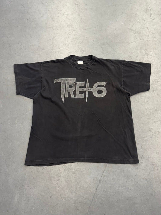 90S TRE PLUS 6 SLIP N SLIDE RECORDS TEE (R.S. TAG)