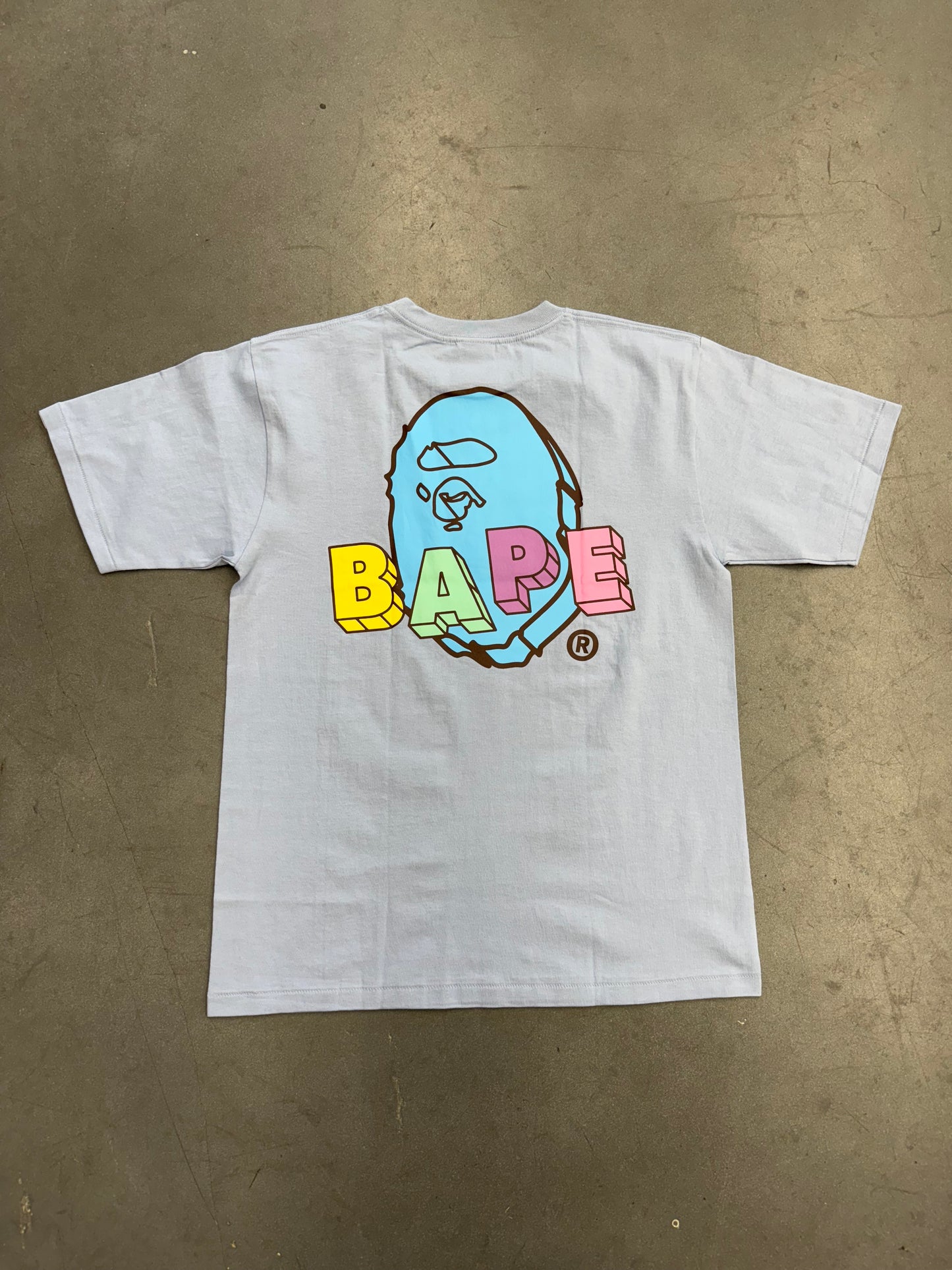 SS23 BAPE POPSICLE TEE - BLUE (L) (NEW IN BAG)