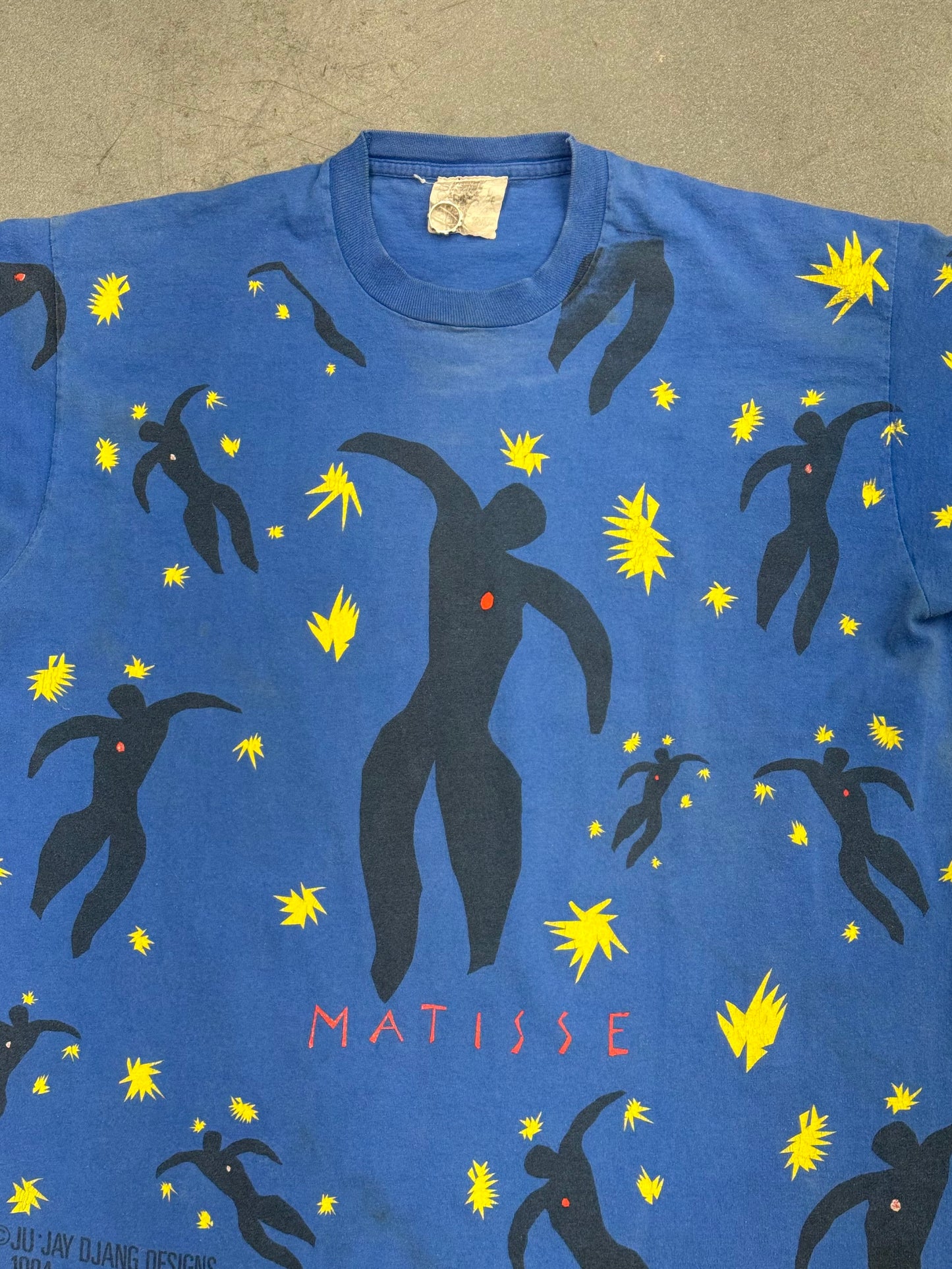 1994 HENRI MATISSE 'ICARUS' AOP TEE (CLASSIQUE TAG)