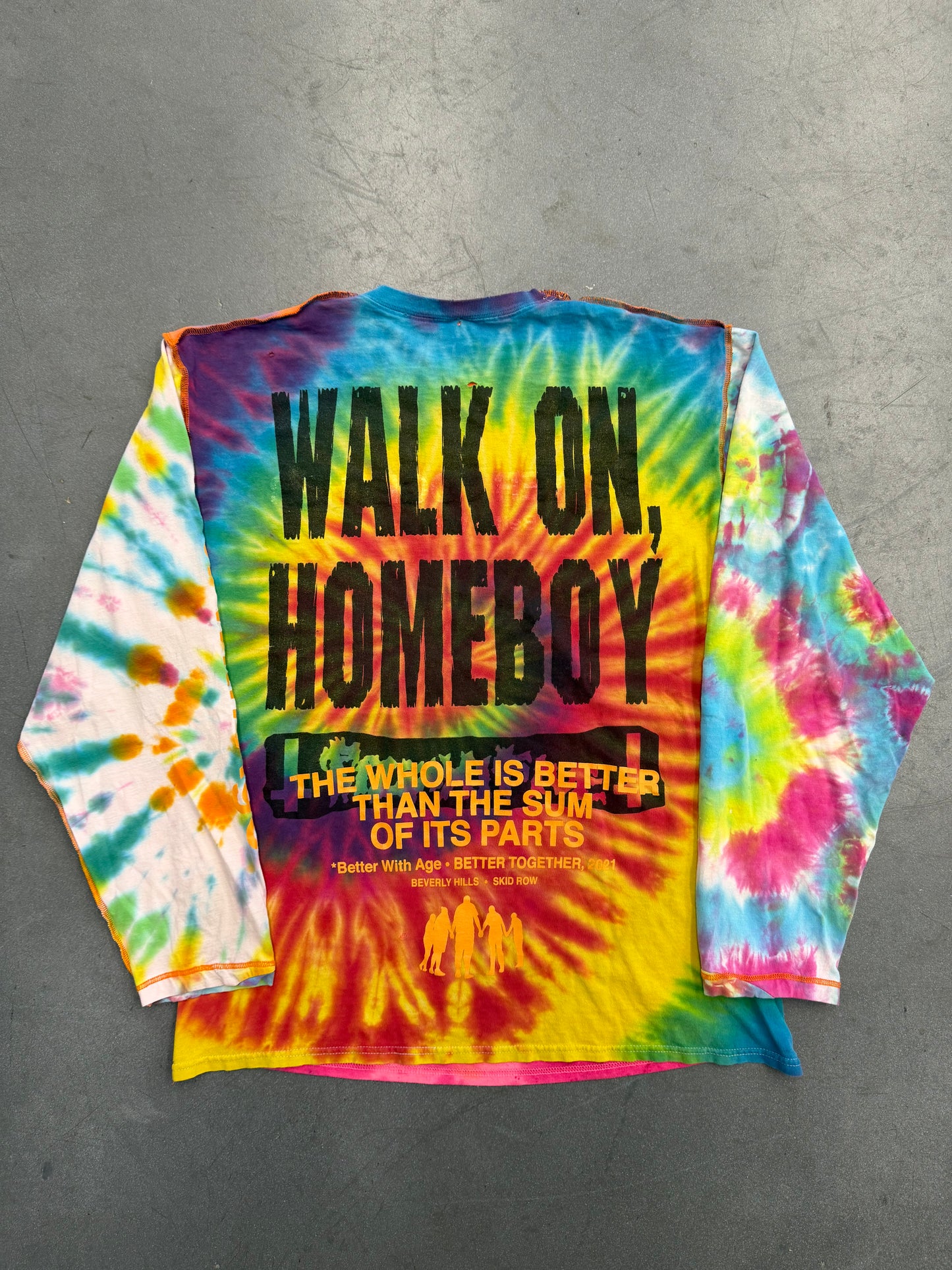 2021 BETTER WITH AGE WALK ON, HOMEBOY THE WHOLE IS BETTER THAN THE SUM OF ITS PARTS TEE