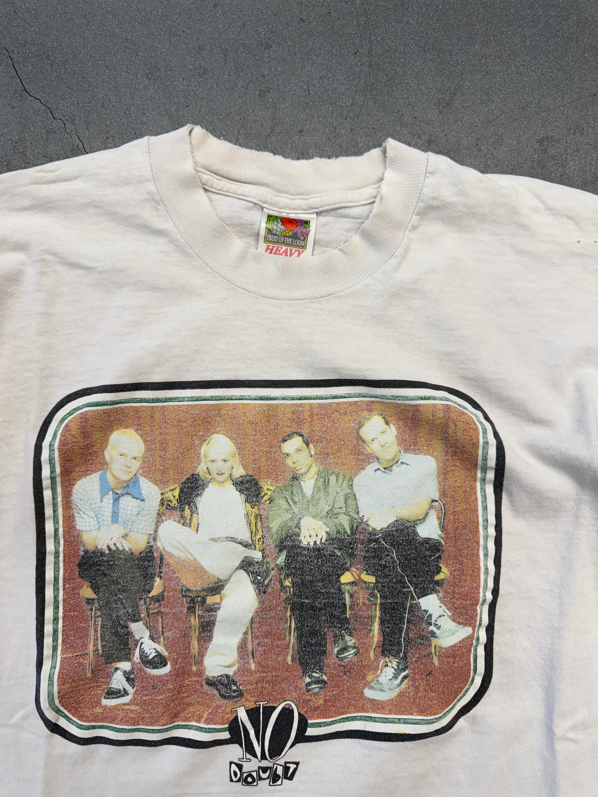 1997 NO DOUBT TRAGIC KINGDOM TOUR TEE (FOTL TAG)