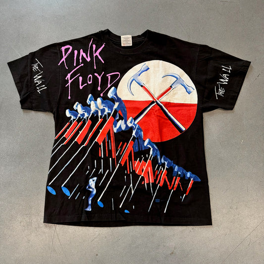 1994 PINK FLOYD THE WALL HAMMERS ALL OVER PRINT TEE (HANES TAG)