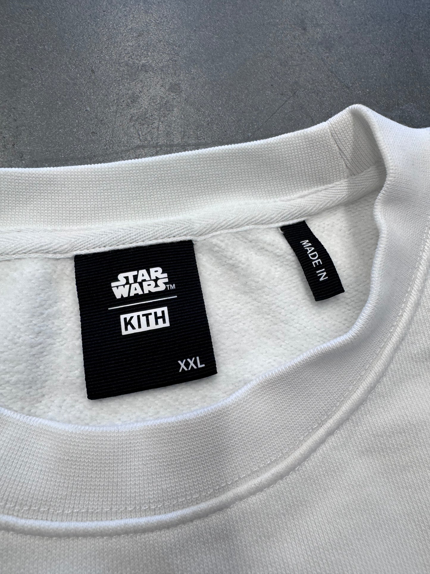 KITH STAR WARS RETURN OF THE JEDI POSTER CREWNECK SWEATER