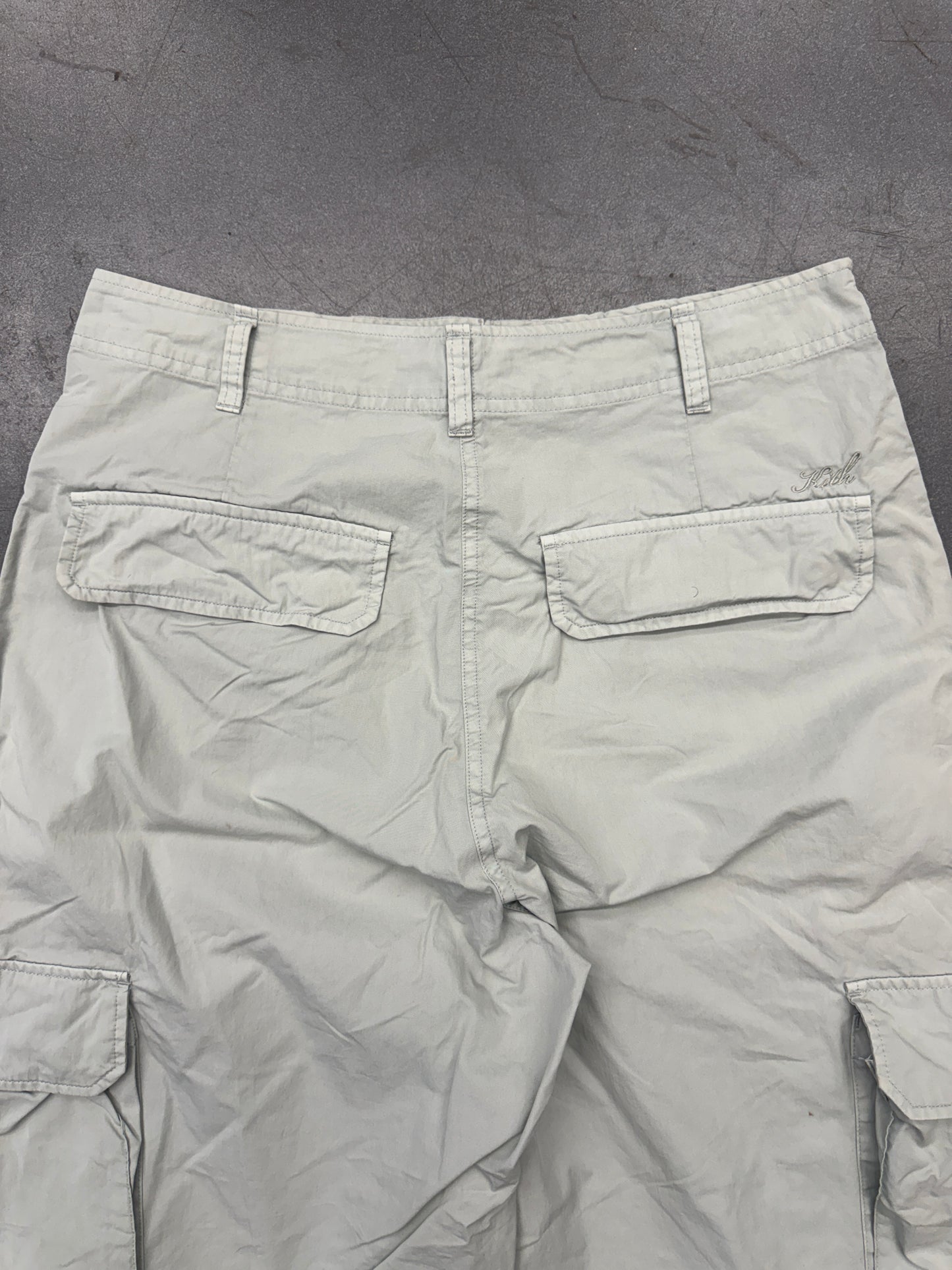 KITH WOMEN EVANS COTTON NYLON UTILITY PANT - LIGHT BLUE