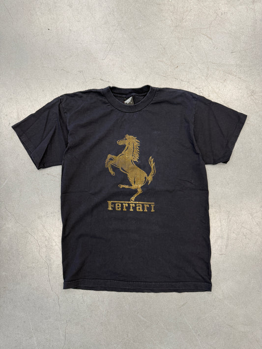 90S FERRARI GLITTER TEE (DIAMOND DUST TAG)
