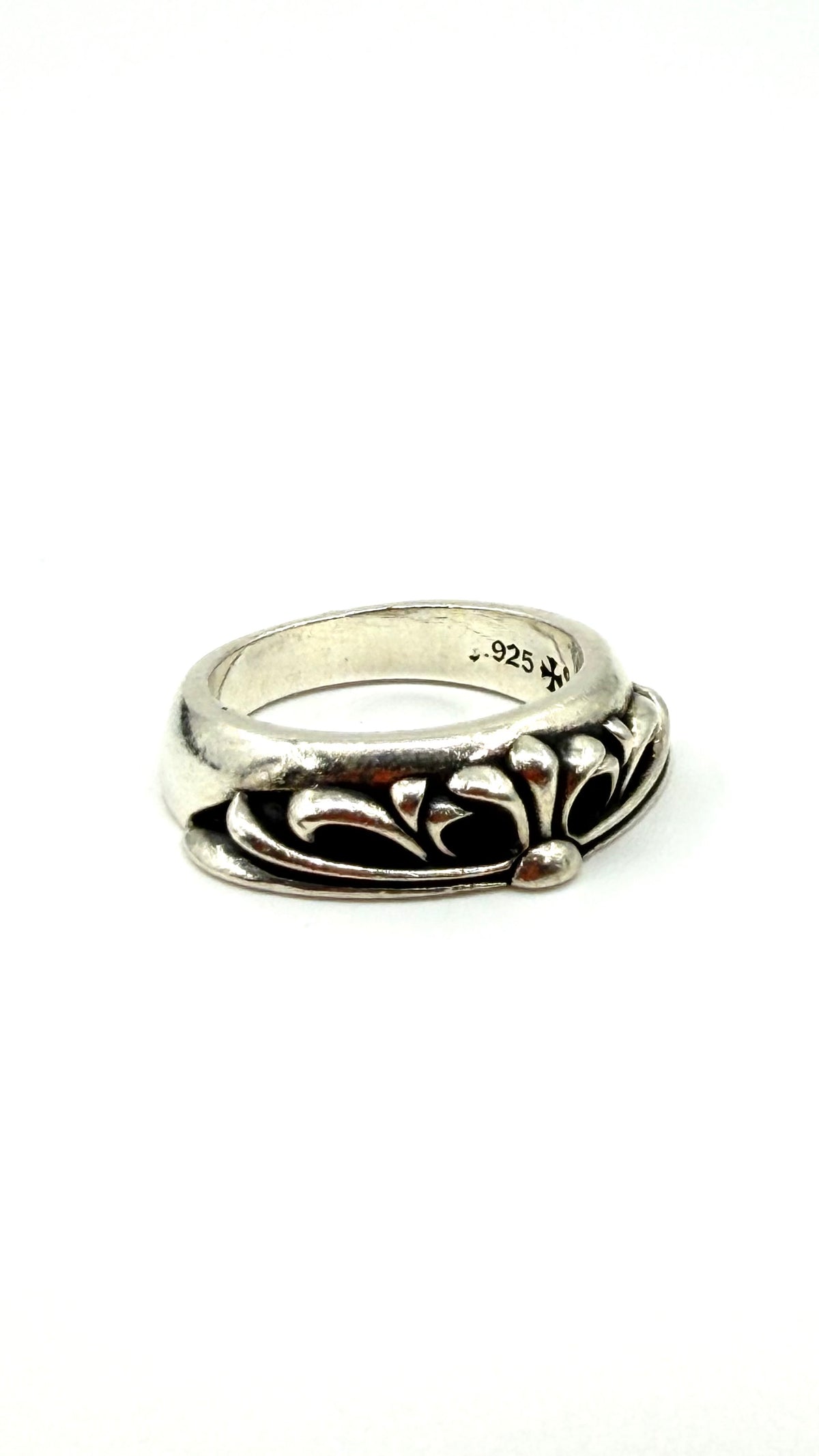 CHROME HEARTS SILVER HALF DAGGER RING