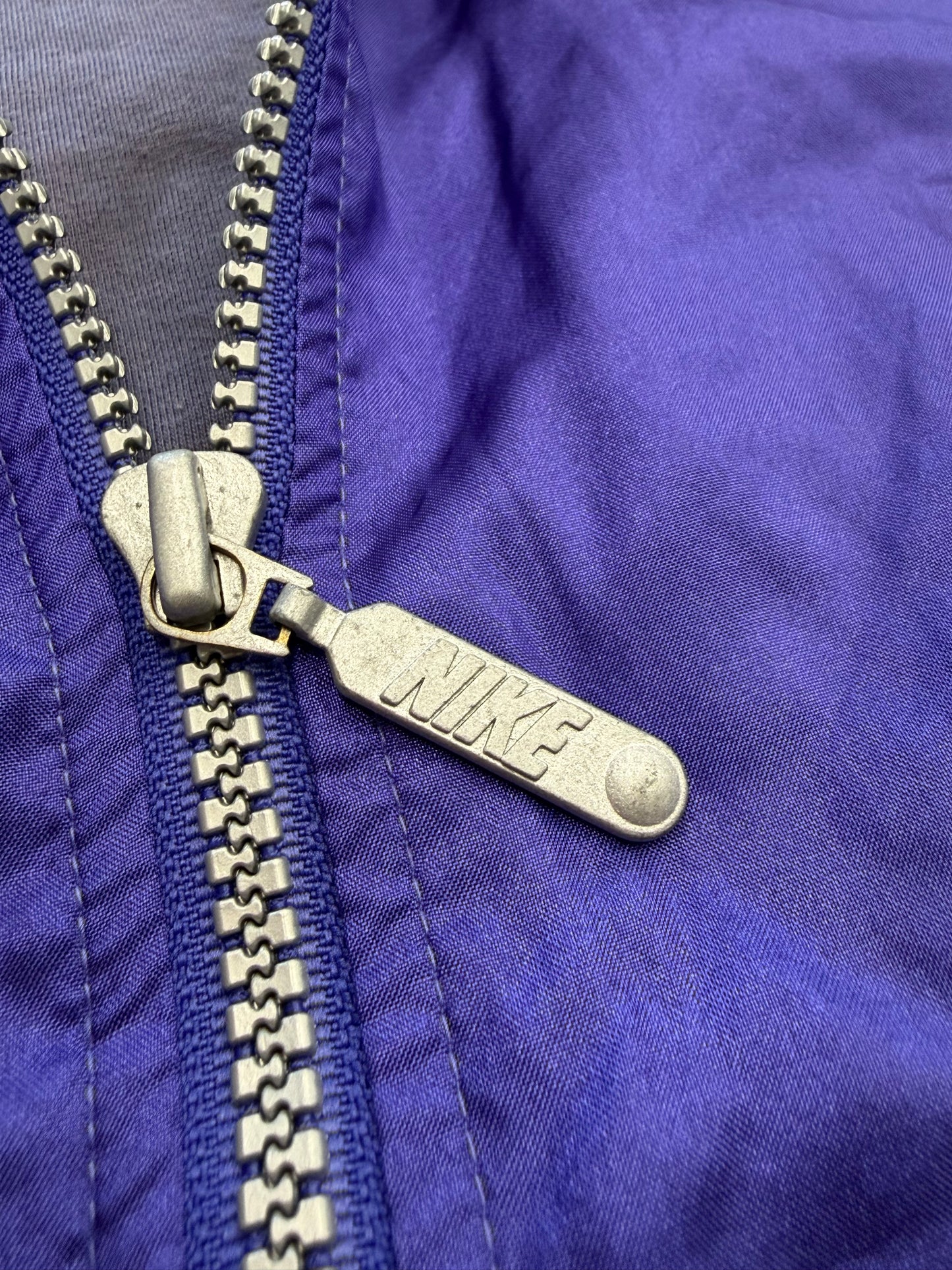 90S NIKE THERE IS NO FINISH LINE COLORBLOCK ZIP-UP WINDBREAKER