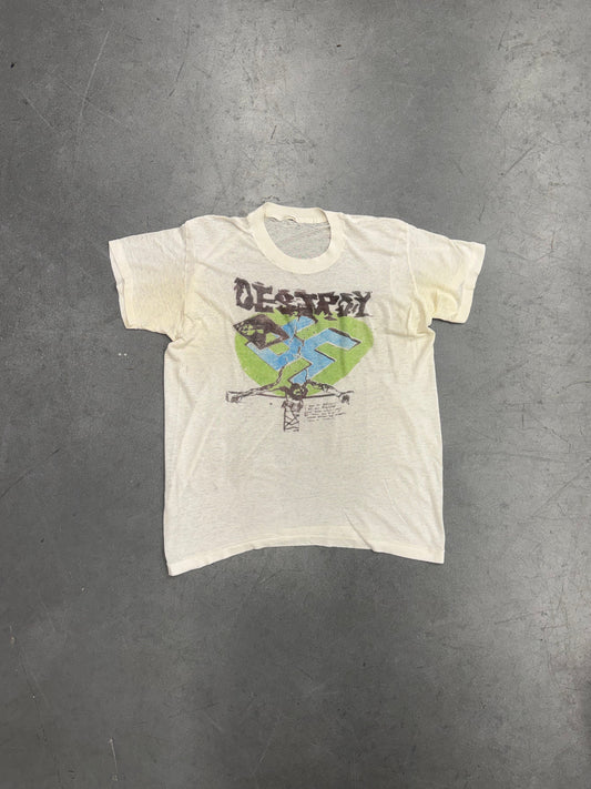1976 VIVIENNE WESTWOOD/MALCOLM MCLAREN SEDITIONARIES "DESTROY" TEE (PULLED TAG)