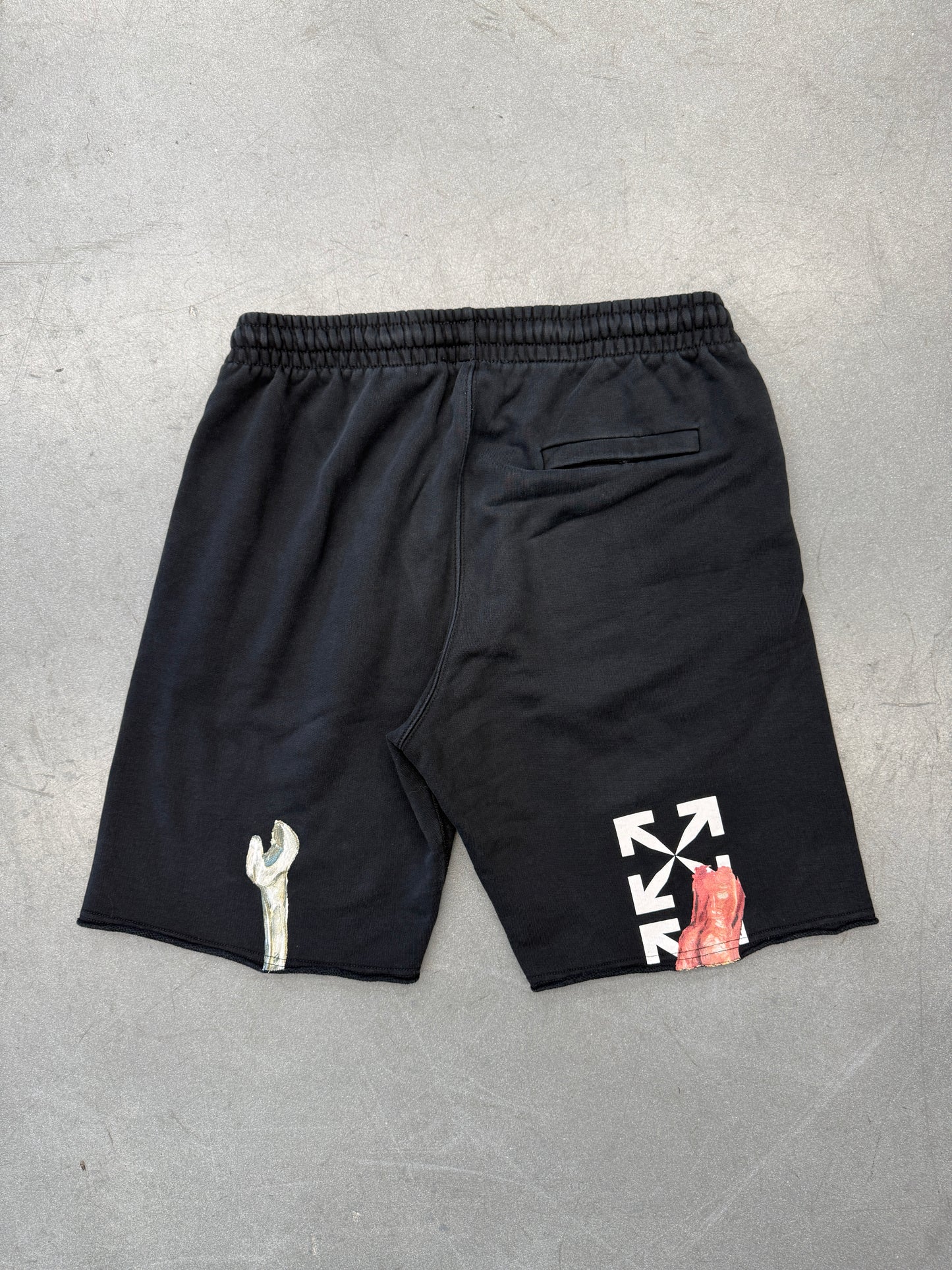 OFF-WHITE PASCAL MEDICI SWEATSHORTS
