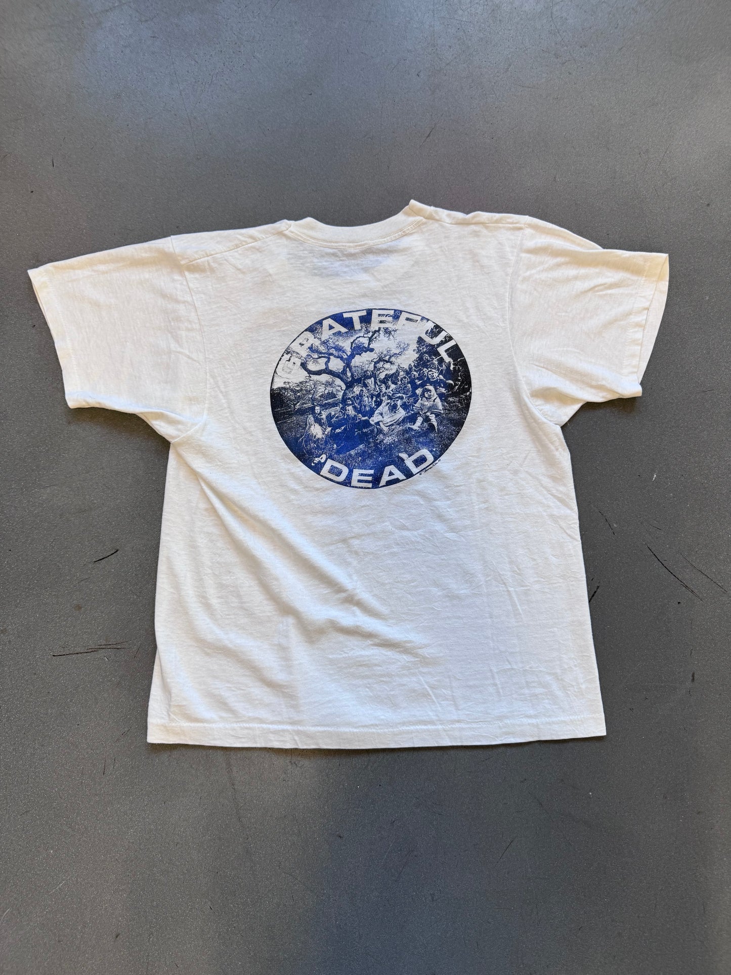 ‘70S GRATEFUL DEAD BIG BROTHER SANTANA TEE (PULLED TAG)