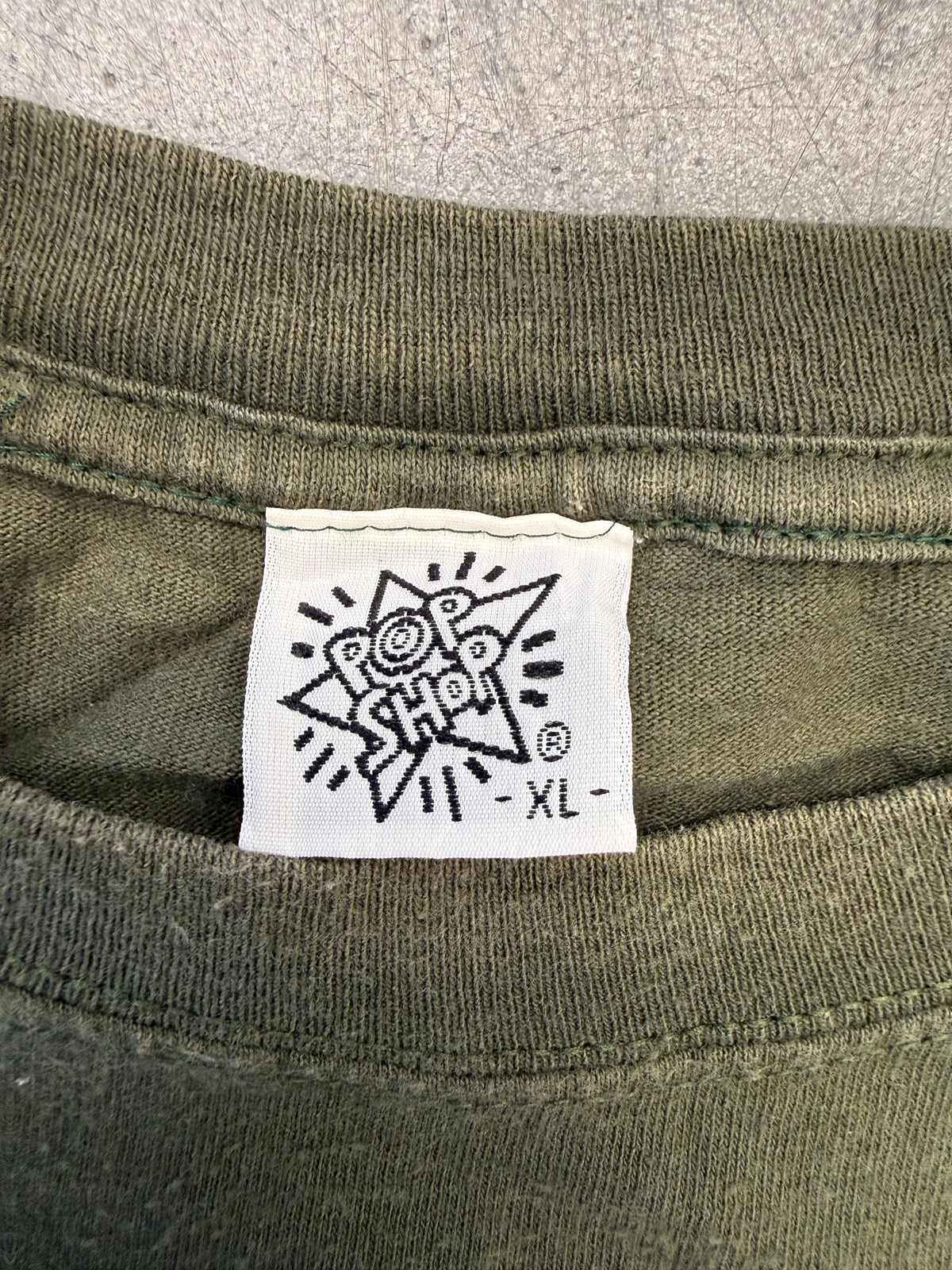 90S VINTAGE KEITH HARING TWISTED FIGURE TEE (POP SHOP TAG)