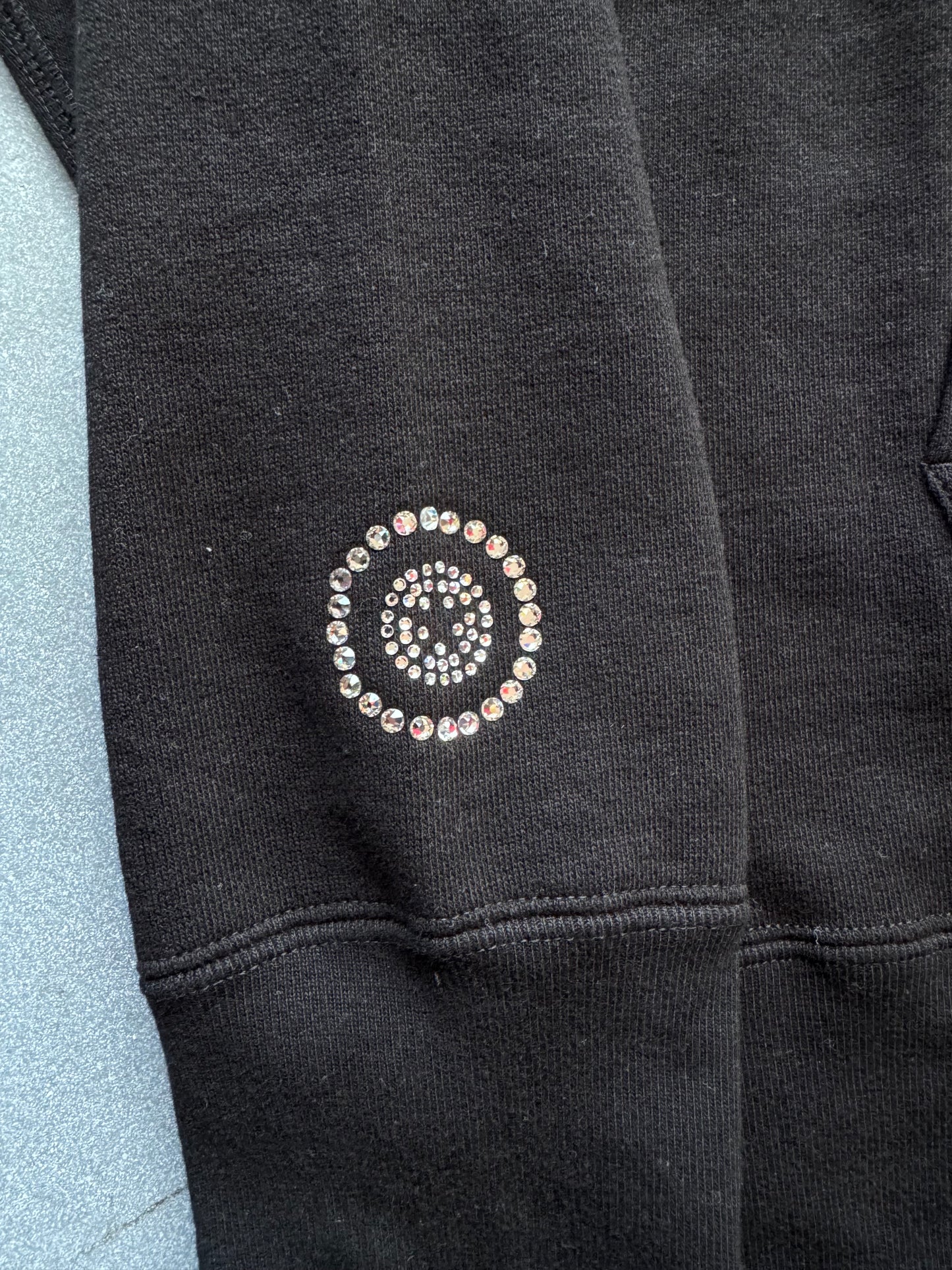 FW18 A BATHING APE BAPE SWARVOSKI SHARK FULL ZIP HOODIE (NEW)