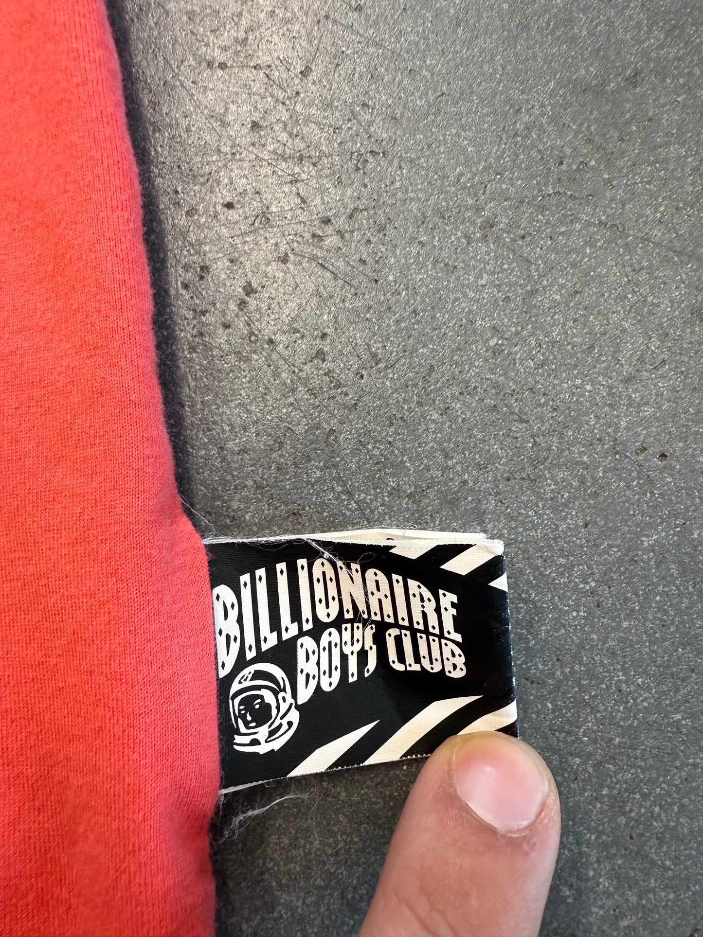 VINTAGE BILLIONAIRE BOYS CLUB BBC DIAMONDS & DOLLARS RED REVERSIBLE TEE