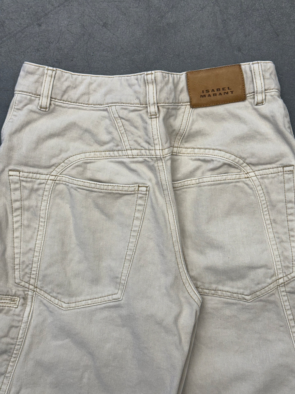 ISABEL MURANT HIGH-RISE WIDE LEG JEANS