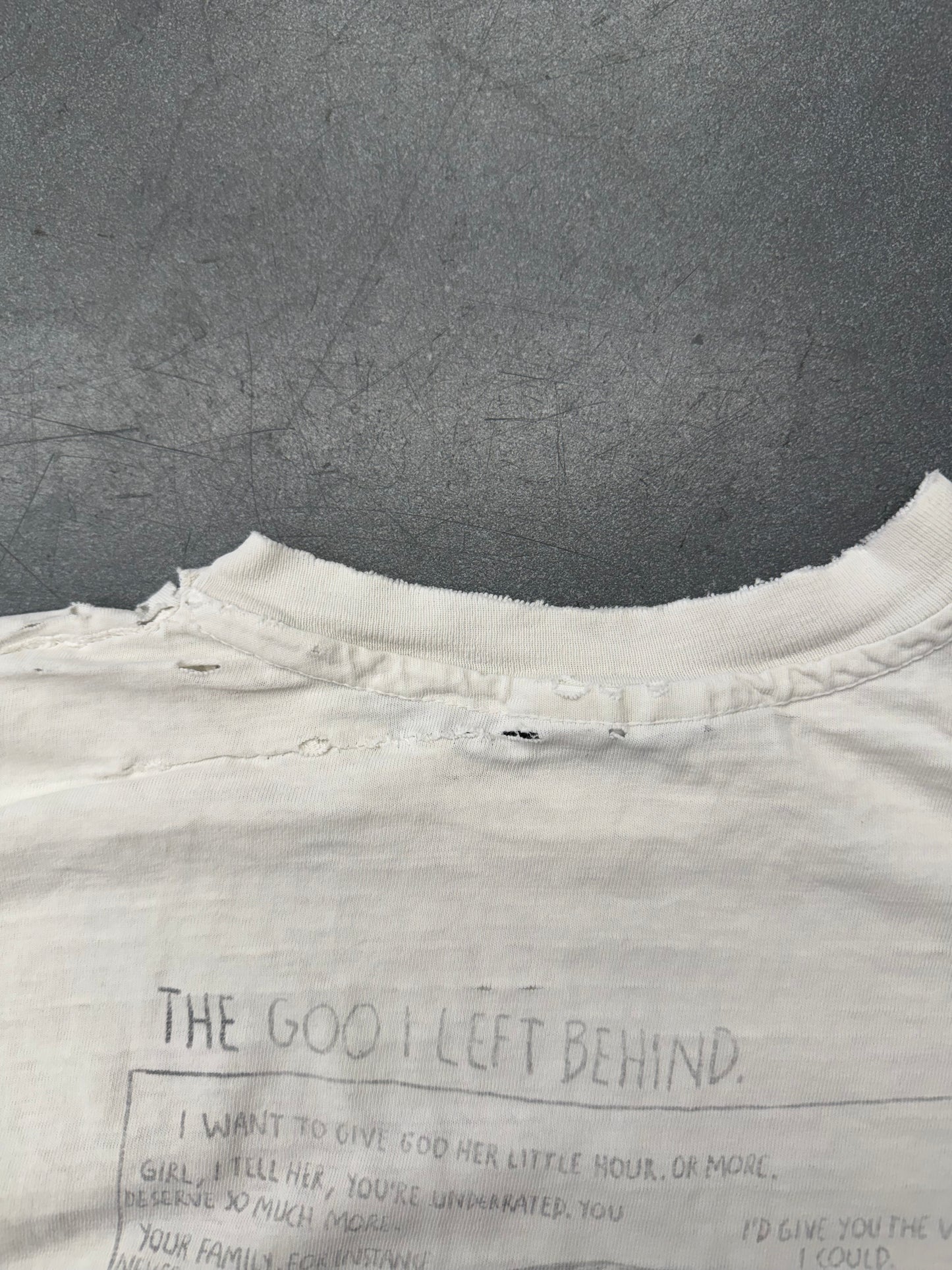 1991 SONIC YOUTH "GOO" TEE (HANES BEEFY-T TAG)