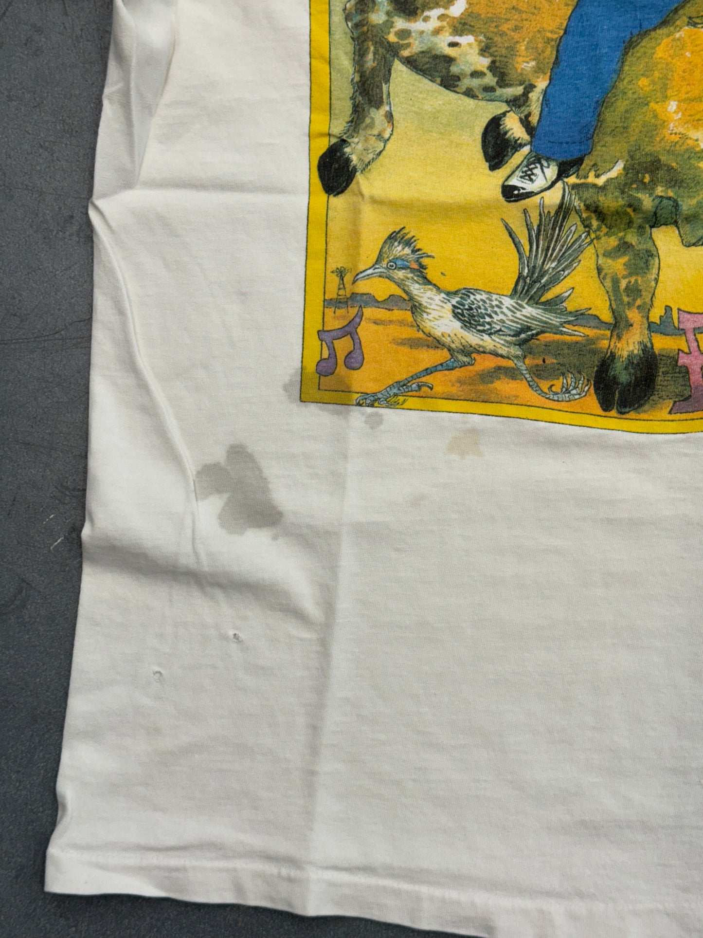 1990 J.E. BRADY TEXAS BLUES BLIND LEMON TEE (HANES BEEFY TAG)
