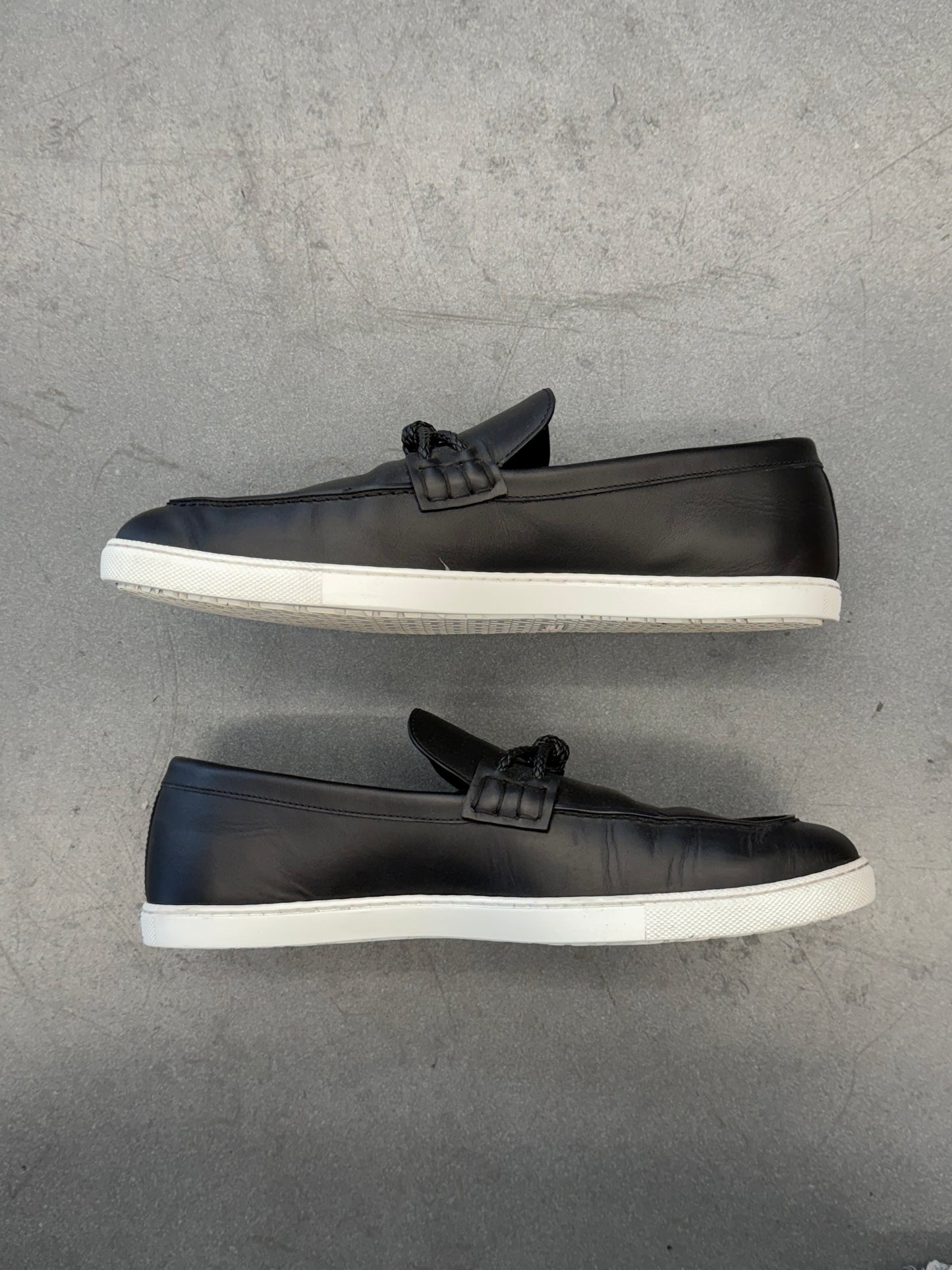 SIZE 43 HERMES IGNACIO LOAFER - BLACK (NO BOX)