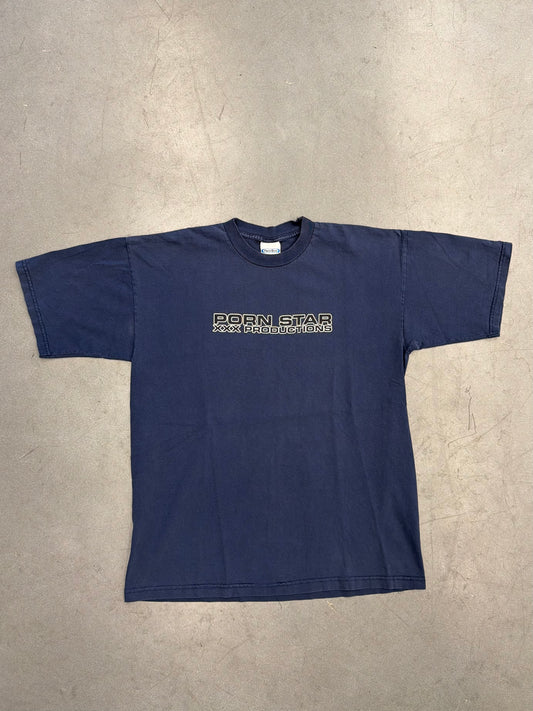 90'S PORN STAR PRODUCTIONS TEE (PORN STAR TAG)
