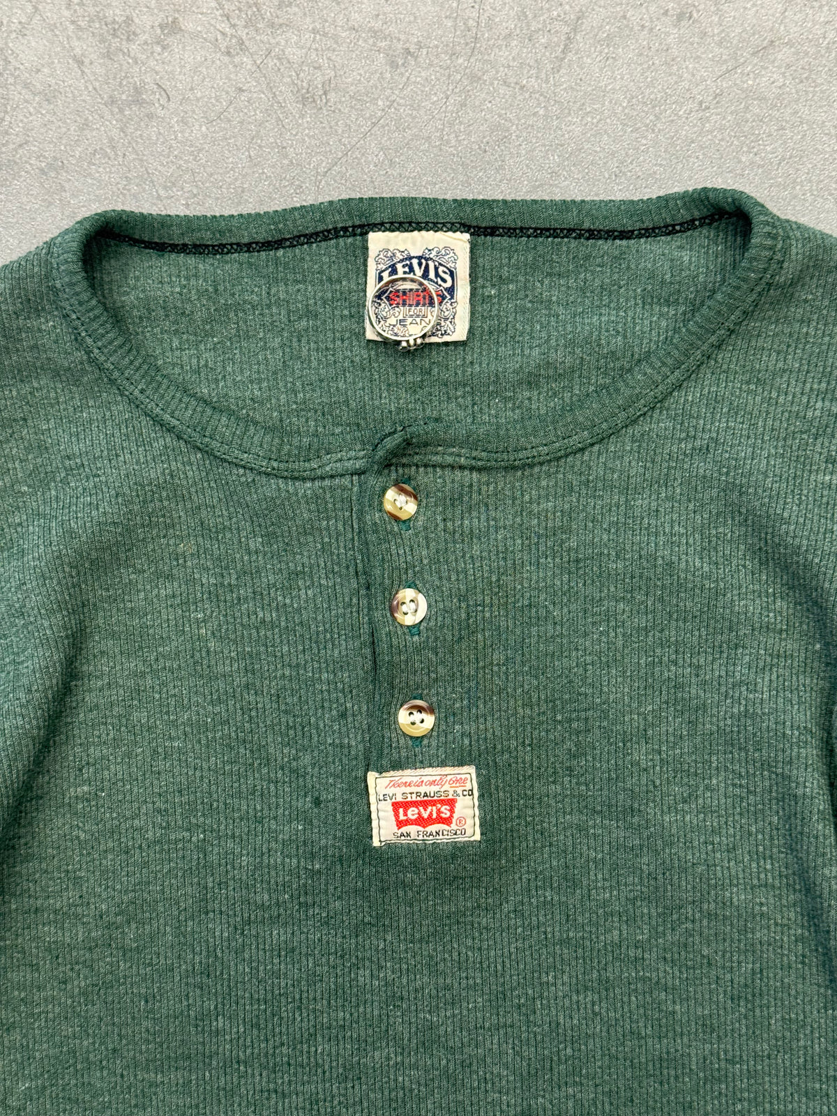90'S LEVIS SHIRTS FOR JEANS THERMAL TEE (LEVIS TAG)