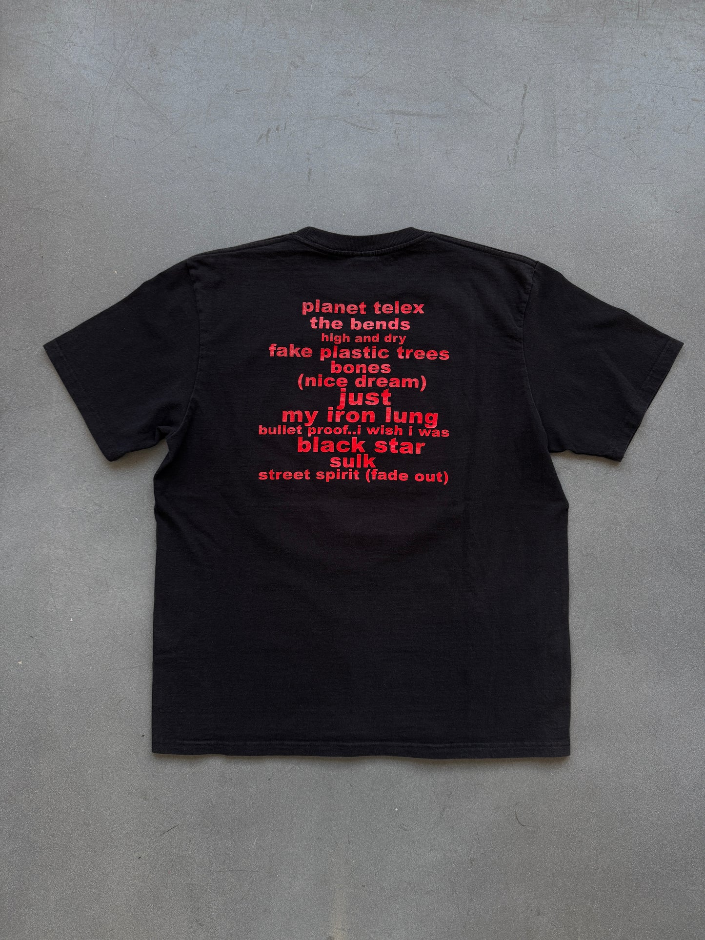 1995 RADIOHEAD THE BENDS TEE (FADED TAG)