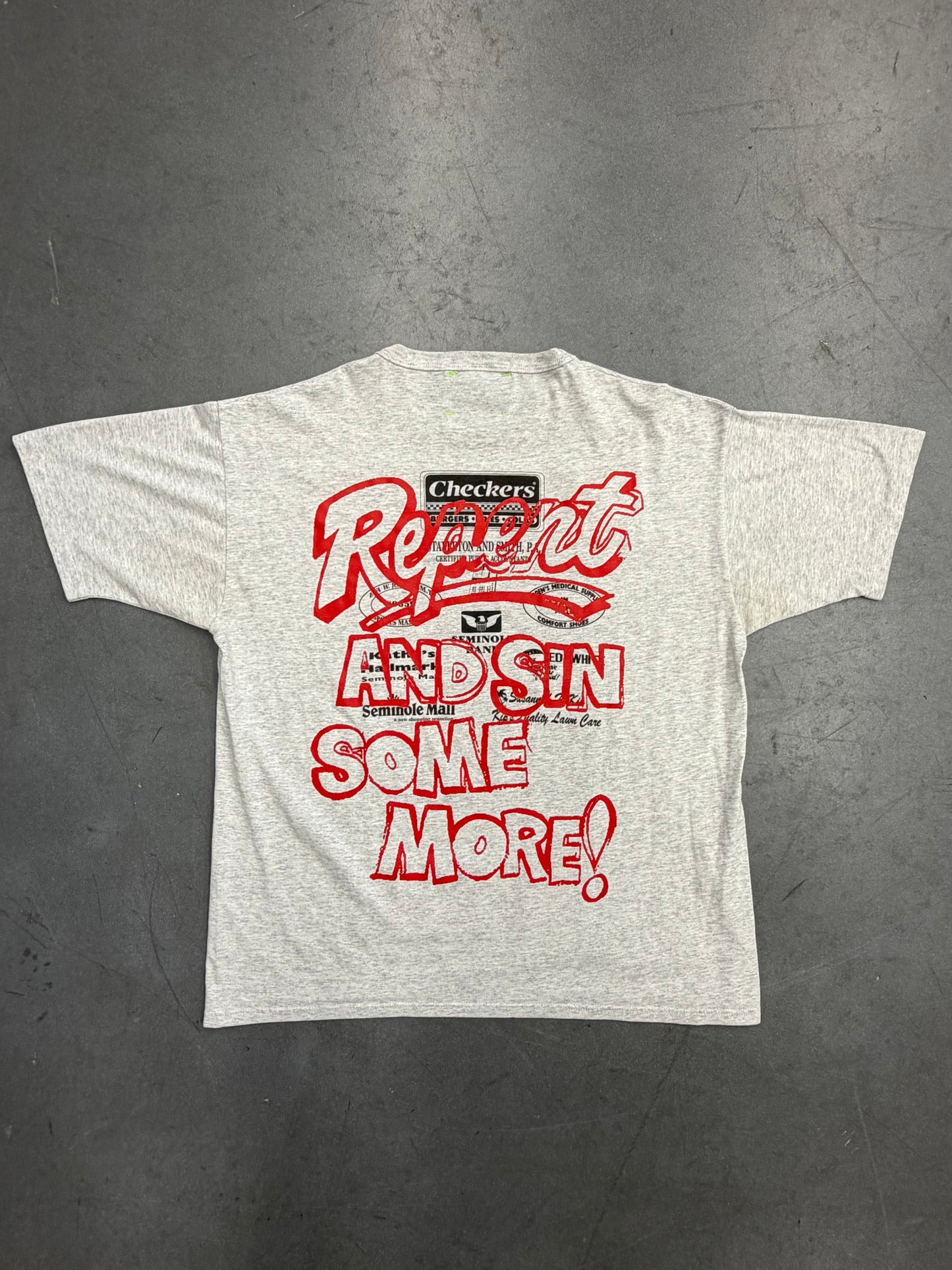 BETTER WITH AGE PSYCHO-DELIC TEE - HEATHER (XL)