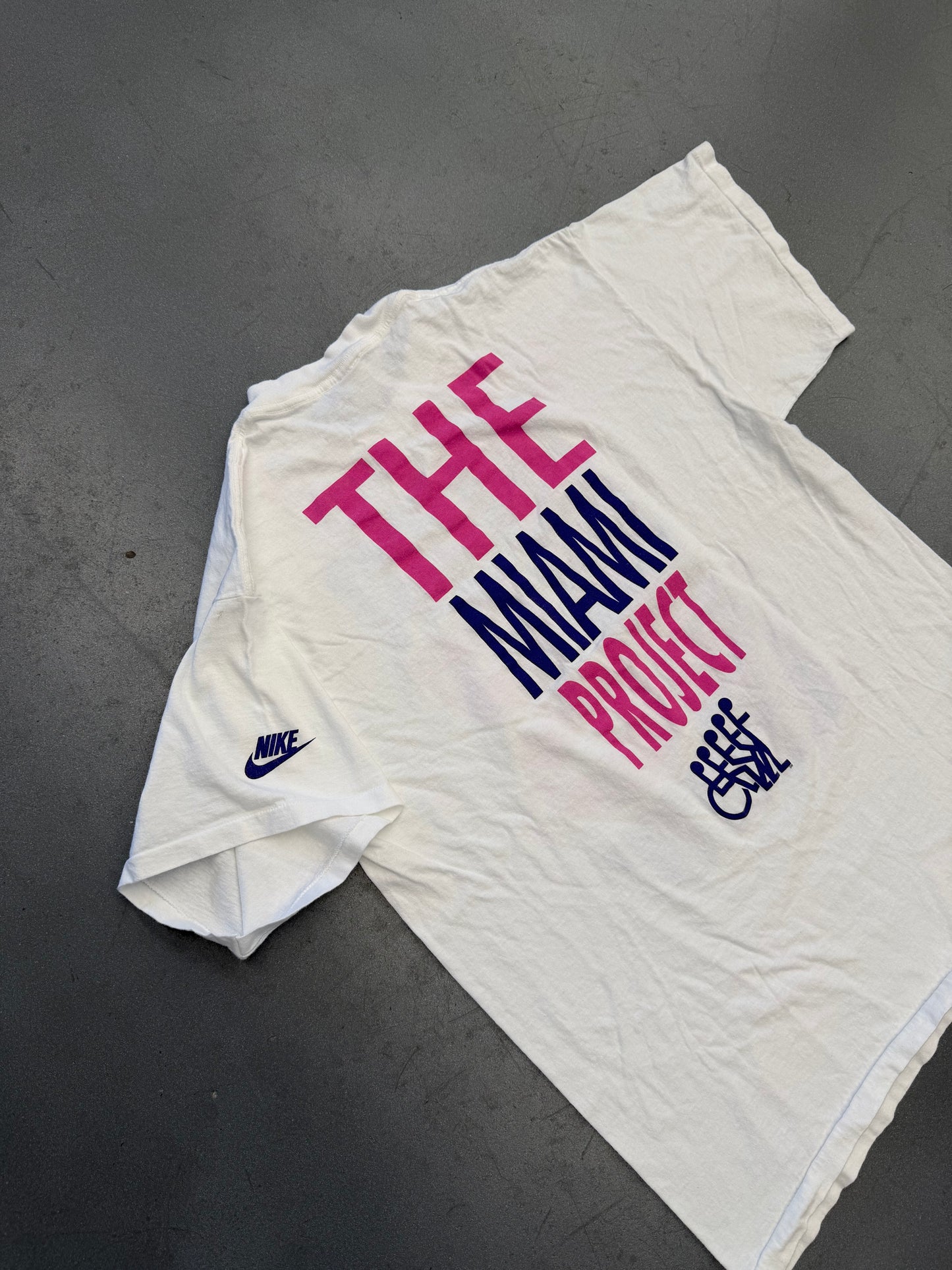 90S NIKE MARC BUONICONTI THE MIAMI PROJECT TEE (GREY NIKE TAG)