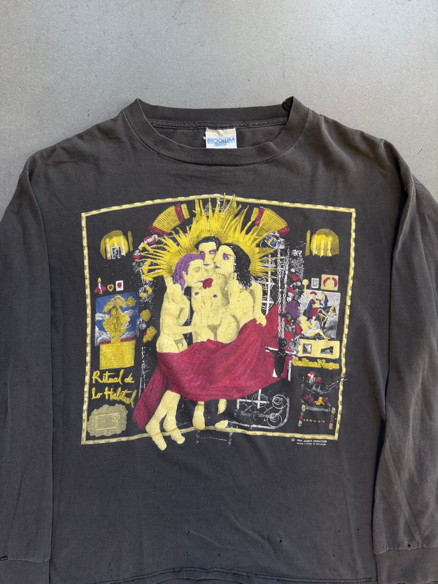 1990 JANE'S ADDICTION RITUAL DE LO HABITUAL LS TEE (BROCKUM TAG)