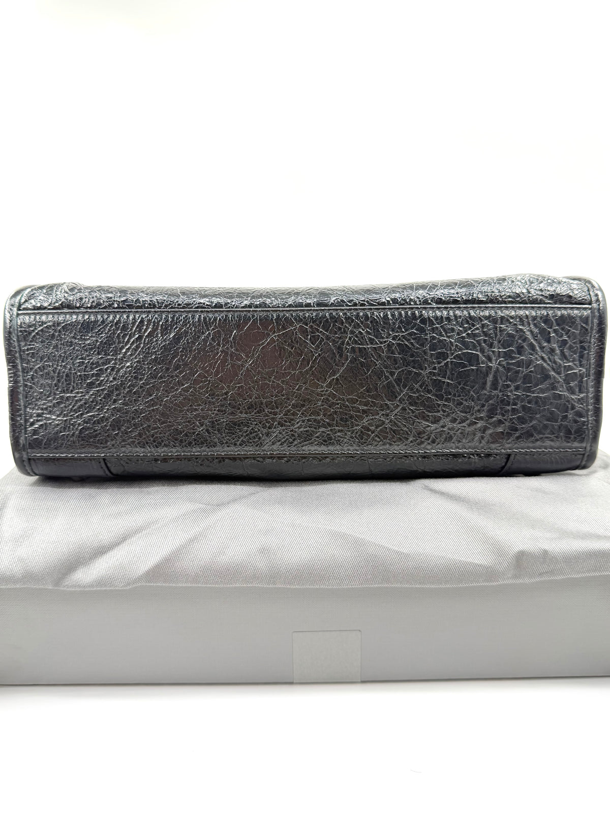BALENCIAGA LE CITY SMALL LEATHER SHOULDER BAG