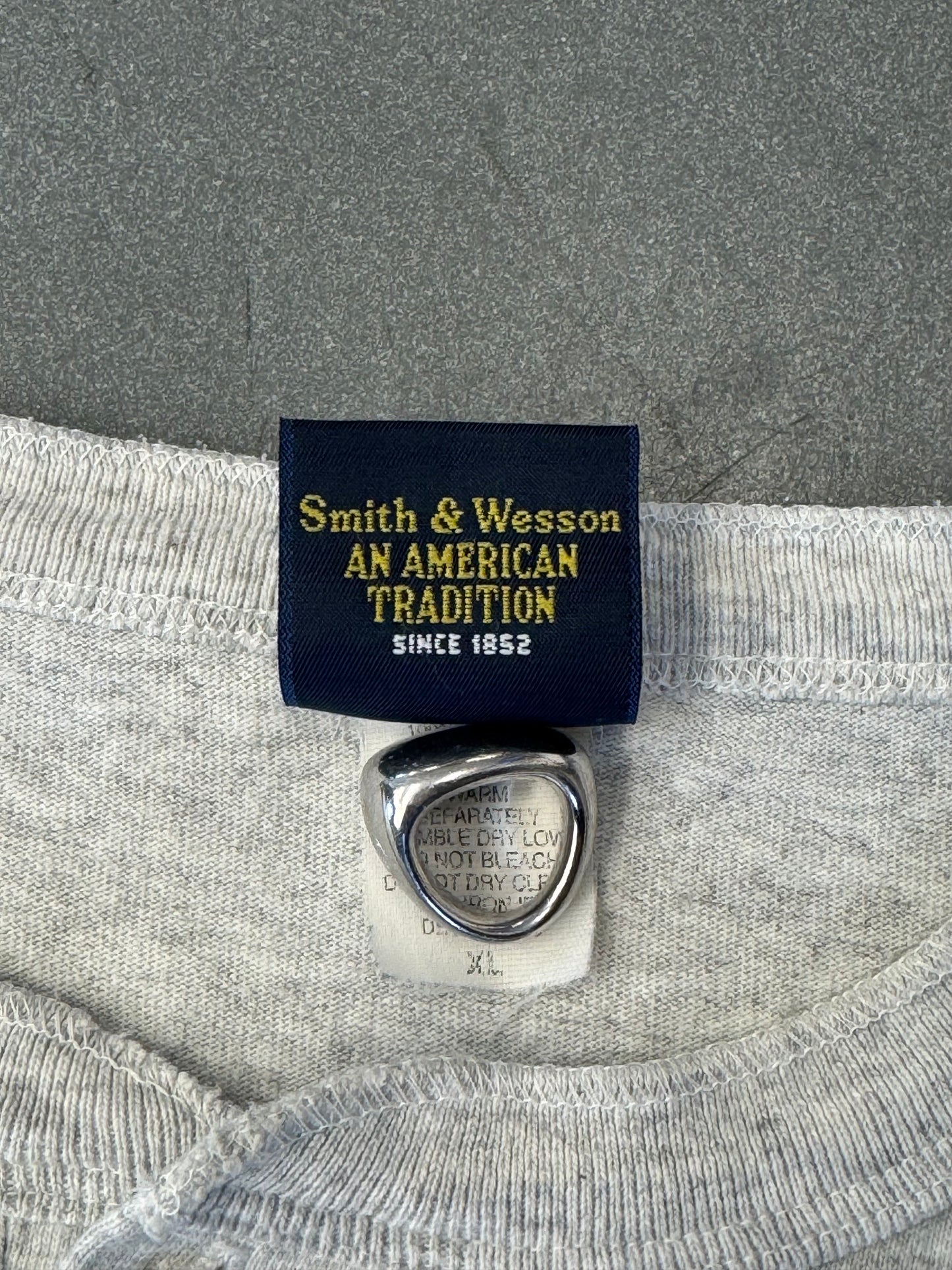 90S TEAM SMITH & WESSON RACING BUTTON-UP TEE