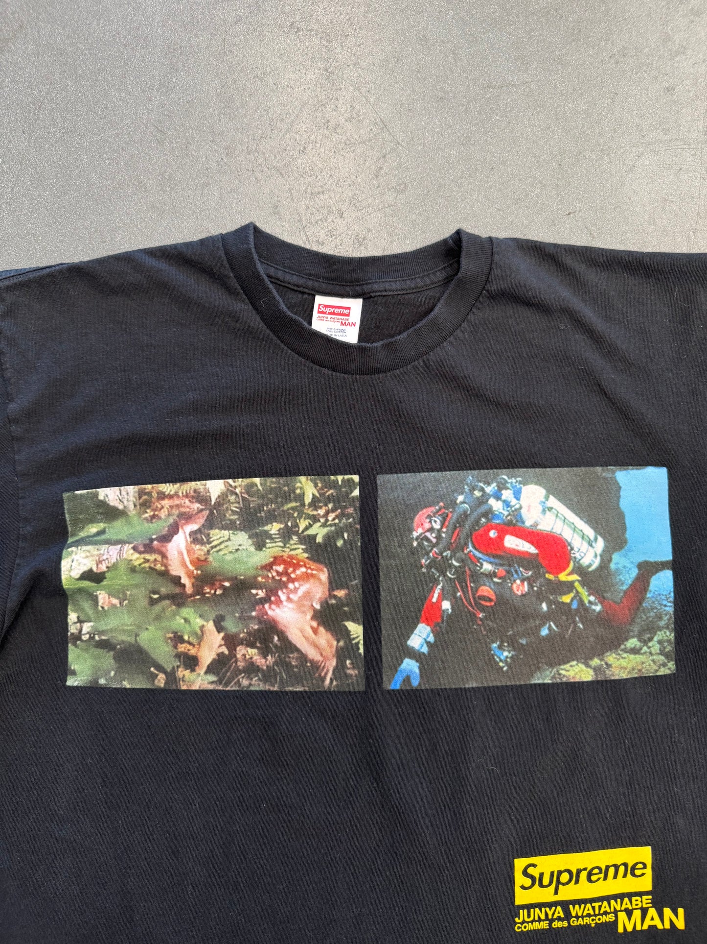 FW21 SUPREME JUNYA WATANABE CDG MAN NATURE TEE