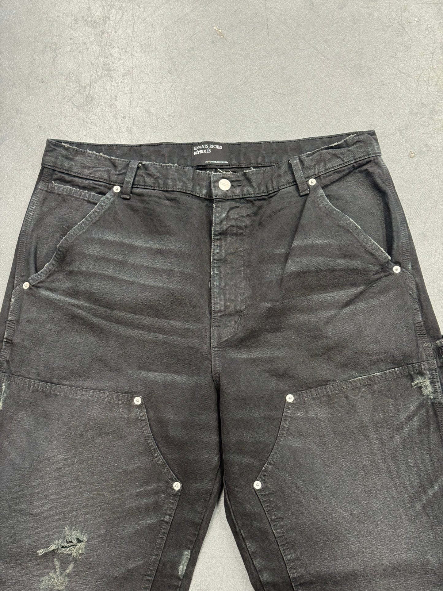ENFANTS RICHES DEPRIMES DOUBLE KNEE CARPENTER PANTS - 36