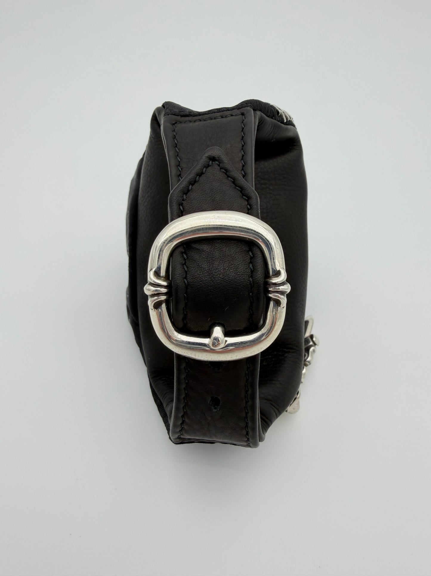 CHROME HEARTS WRIST SNAT PACK BAG - BLACK