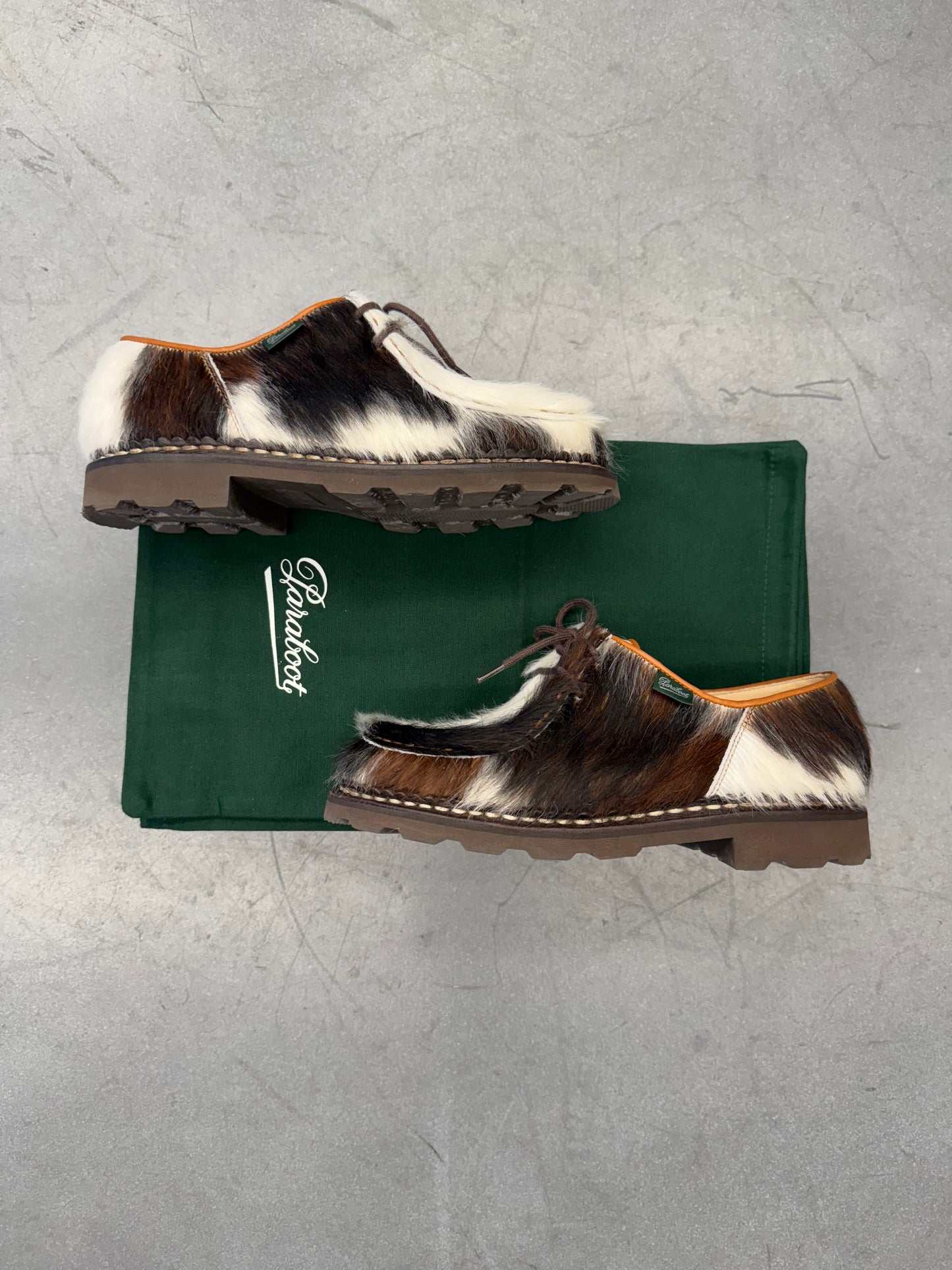 PARABOOT MICHAEL LACE-UP SHEEP HAIR SHOES