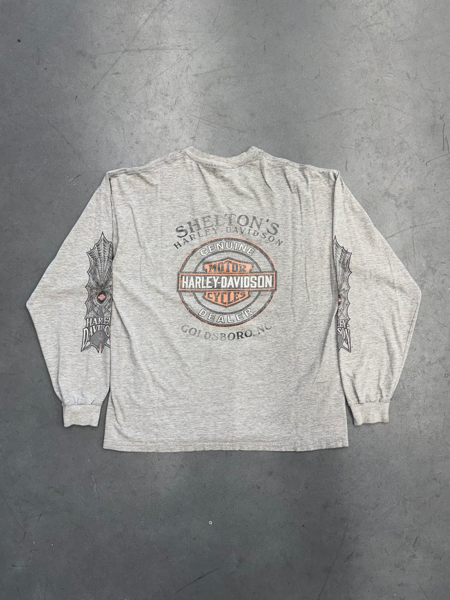 2007 HARLEY-DAVIDSON GOLDSBORO, NC LS SPIDER WEB TEE