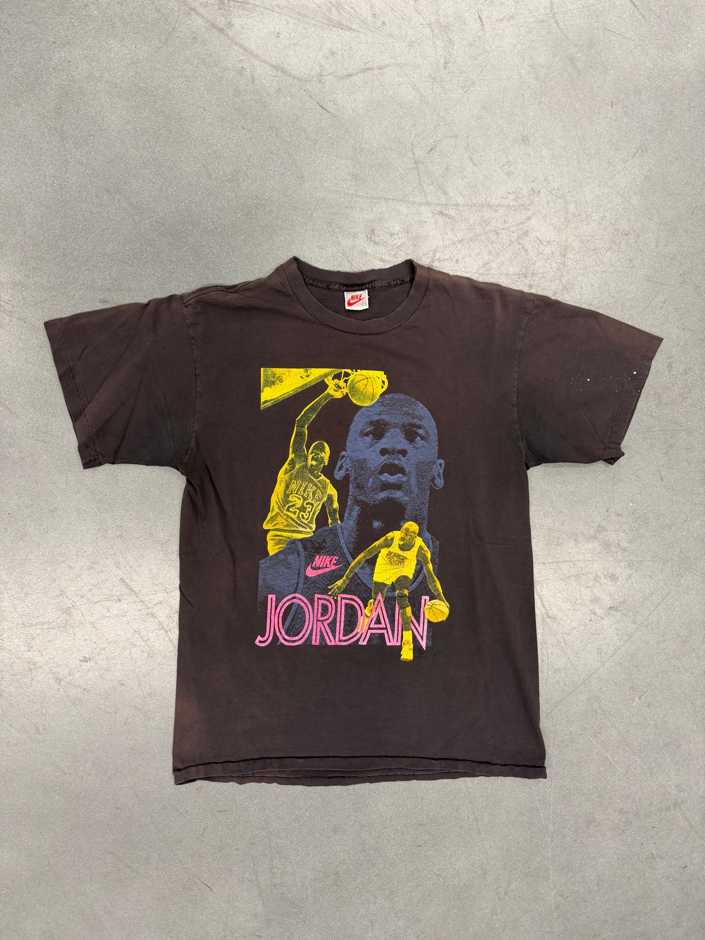 90S NIKE MICHAEL JORDAN COLLAGE TEE (NIKE RED SWOOSH TAG)