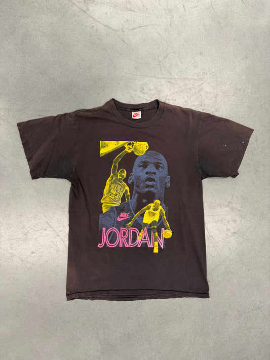 90S NIKE MICHAEL JORDAN COLLAGE TEE (NIKE RED SWOOSH TAG)