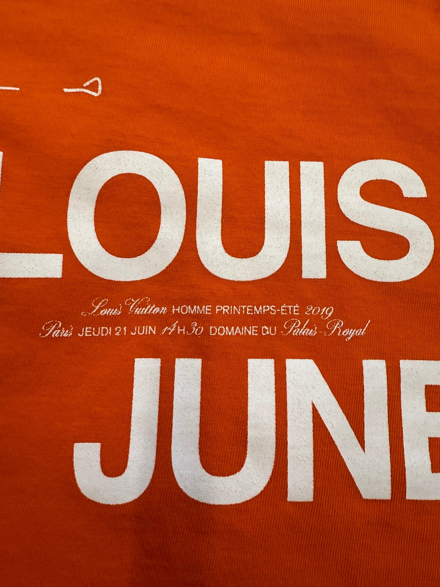 2018 LOUIS VUITTON NOT HOME TEE