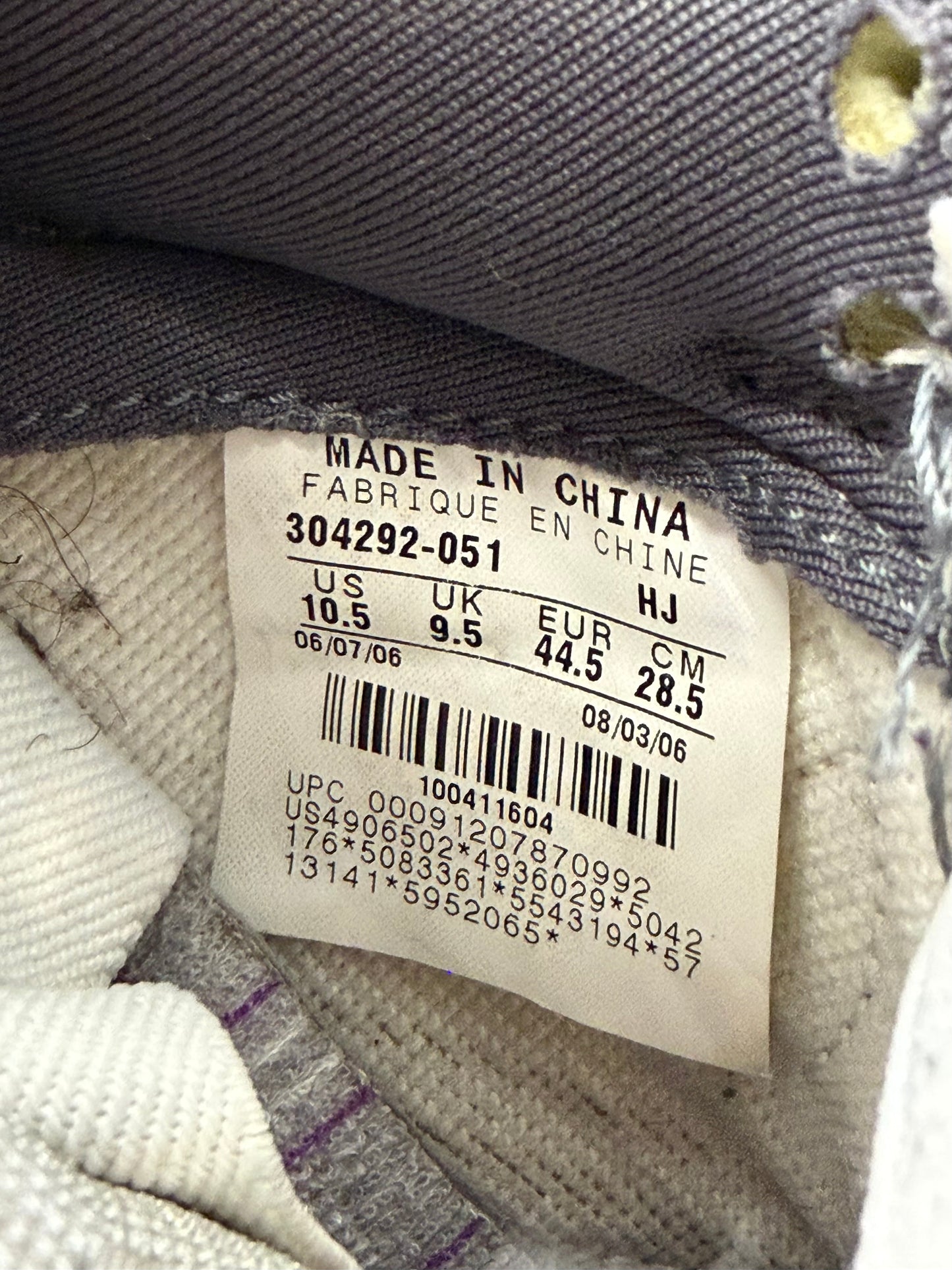 2006 NIKE DUNK LOW PRO SB - PURPLE PIGEON (W/BOX)