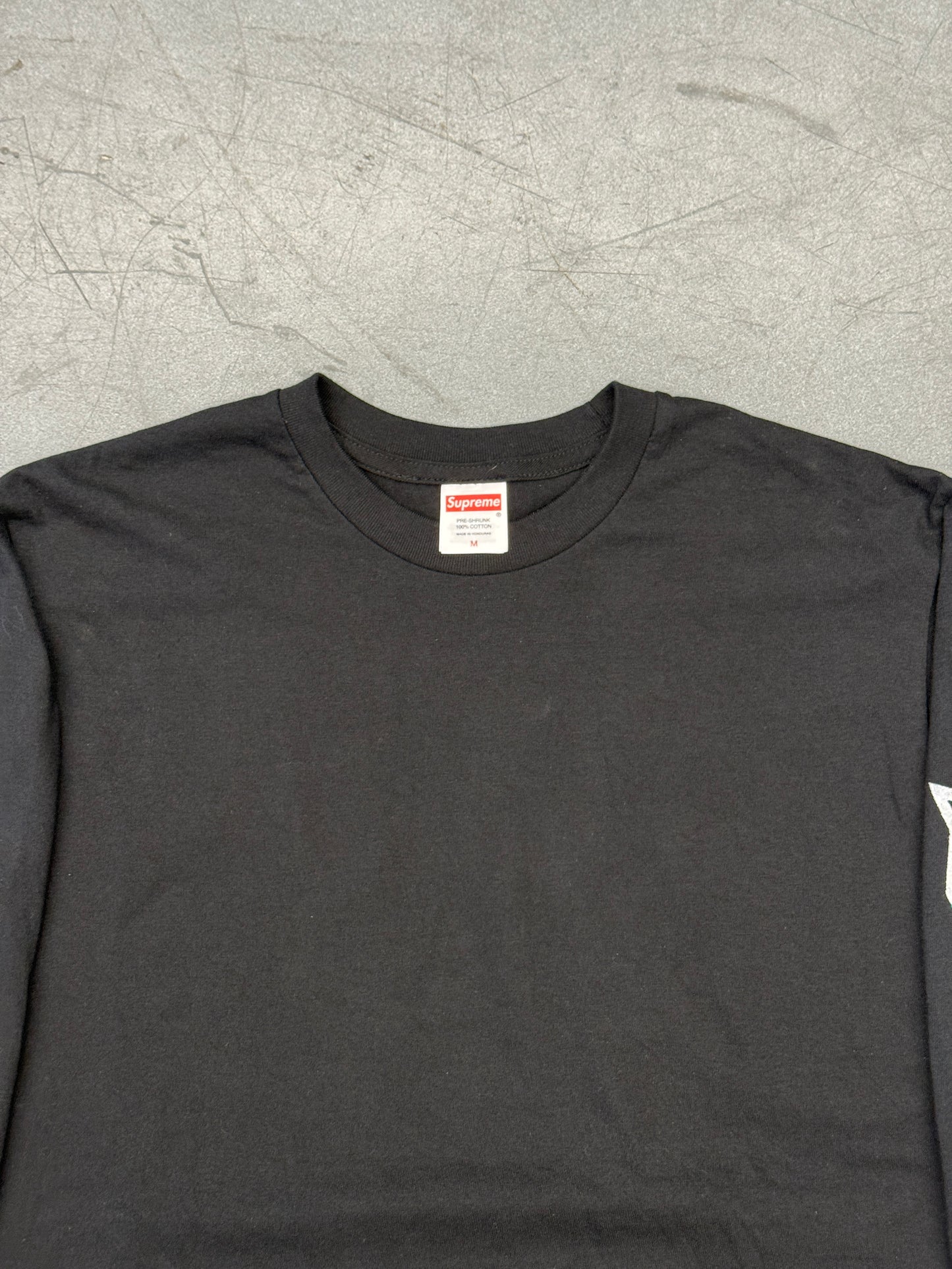 FW25 SUPREME ANTIHERO EAGLE LS TEE - BLACK