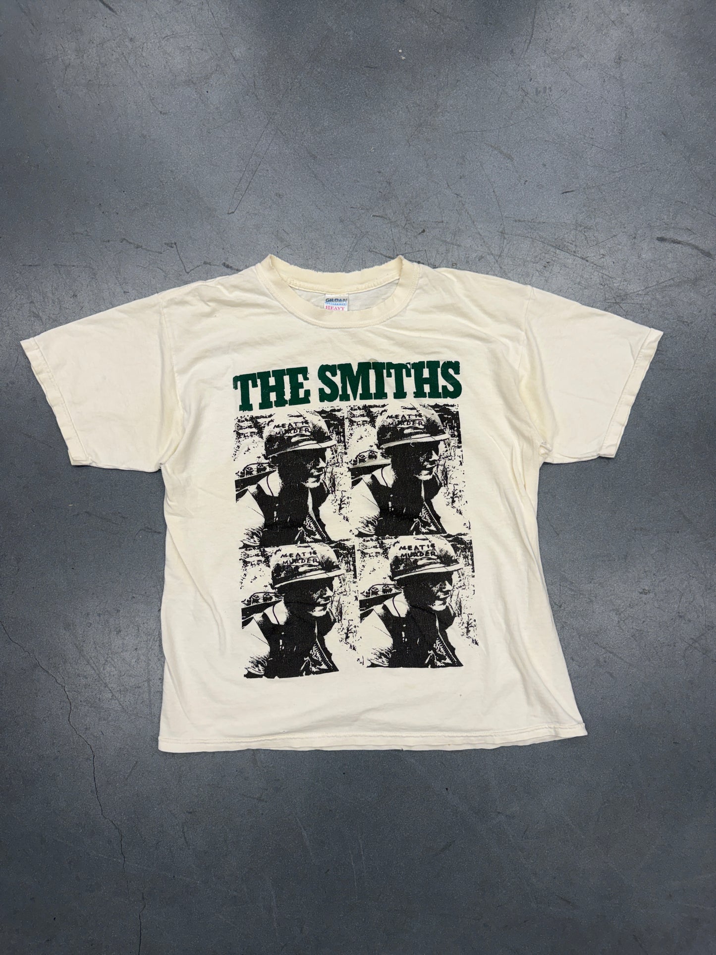 00'S THE SMITHS MEAT IS MURDER PHOTO GRID TEE (GILDAN ACTIVEWEAR TAG)