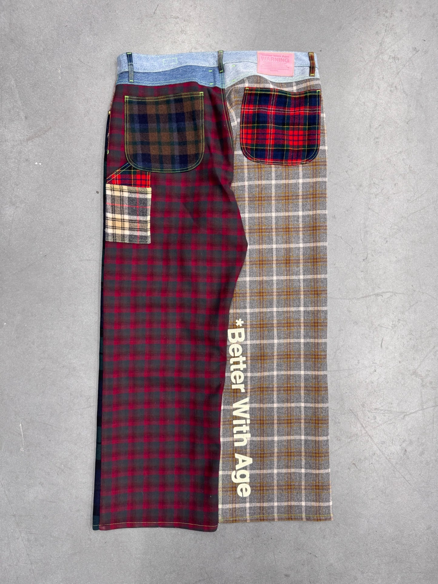 BETTER WITH AGE PENDLETON NEWPORT MIXED MEDIA TROUSER