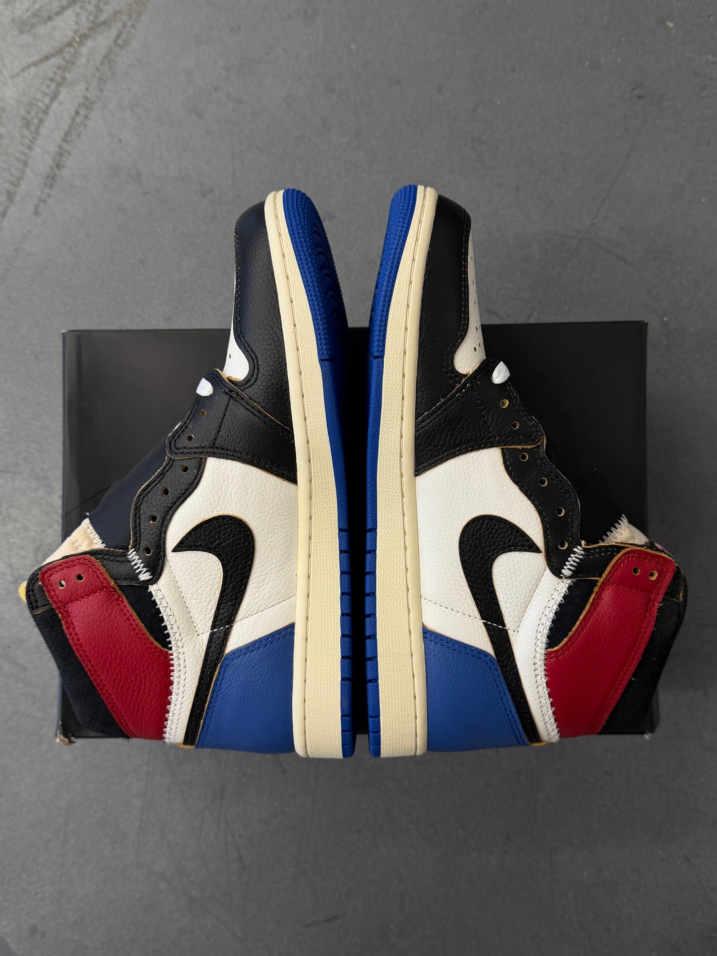 2026 JORDAN 1 RETRO HIGH OG SP FRAGMENT X UNION LA VARSITY RED SPORT ROYAL (W/BOX)