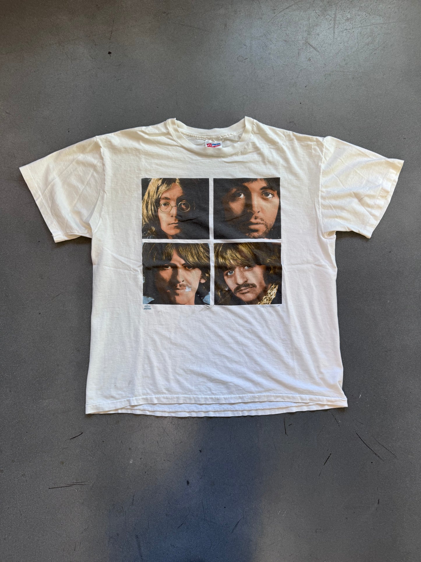 90S BEATLES THE WHITE ALBUM COVER TEE