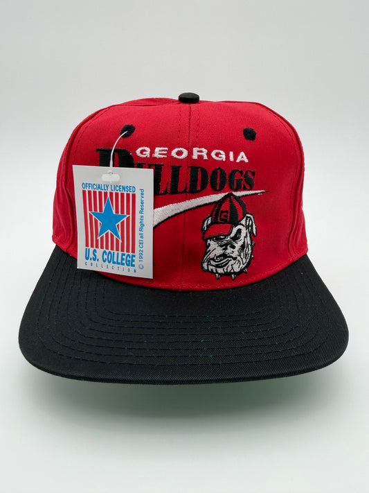 1992 GEORGIA BULLDOGS SNAPBACK (U.S. COLLEGE COLLECTION TAG) (NWT)