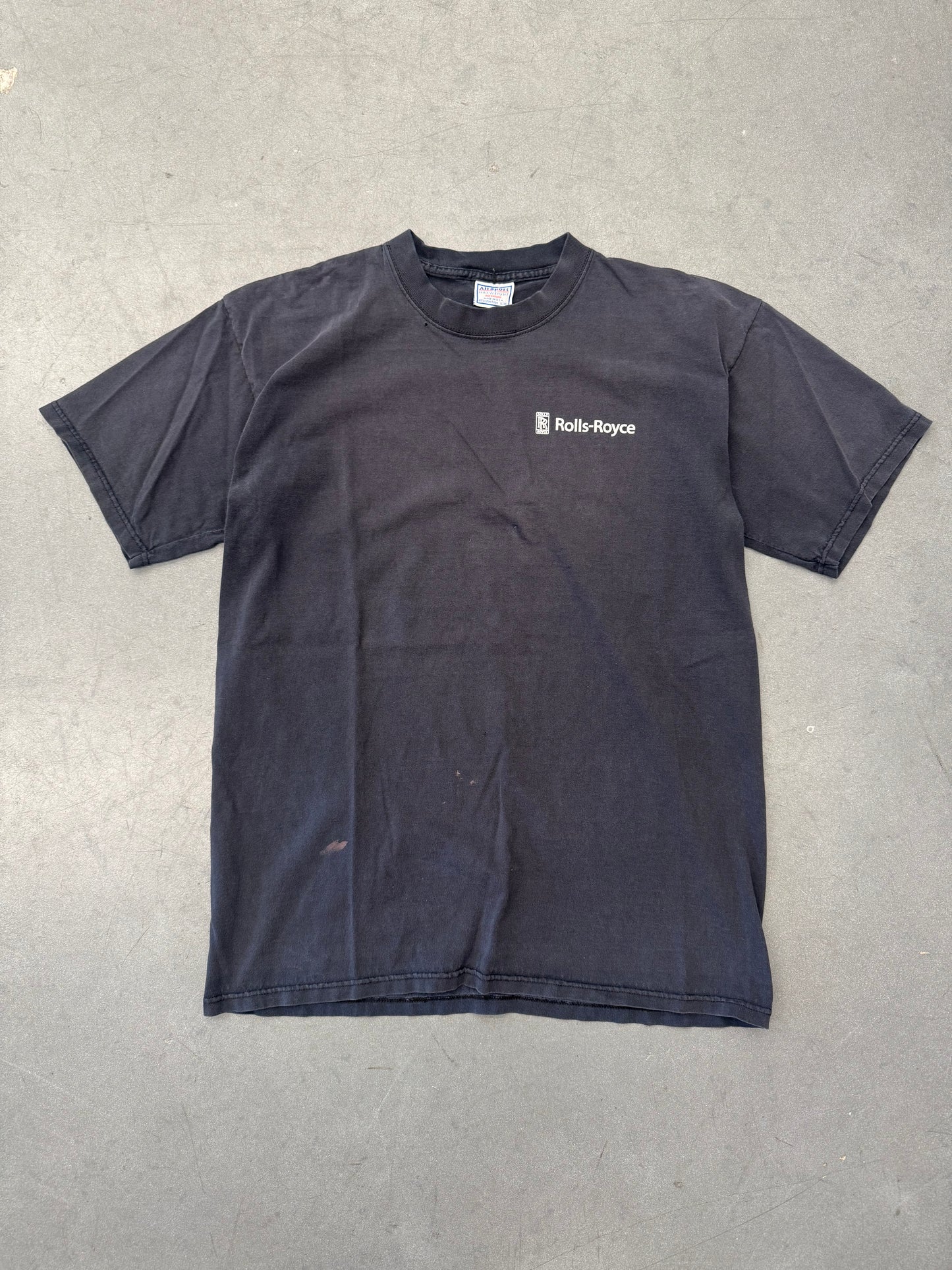 90S ROLLS-ROYCE SPELLOUT LOGO TEE (ALLSPORT TAG)