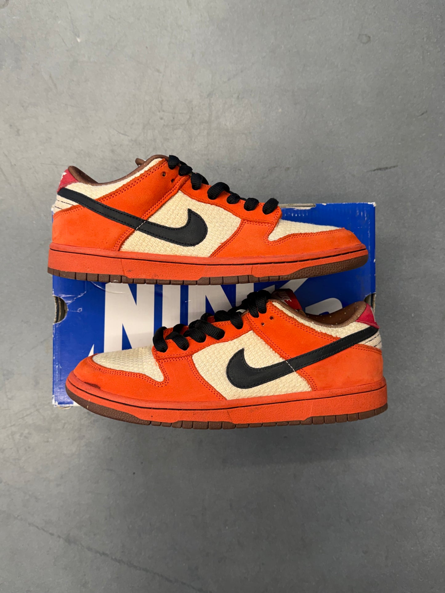 2009 NIKE SB DUNK LOW "RAMEN/UN-HEMP" (W/BOX)