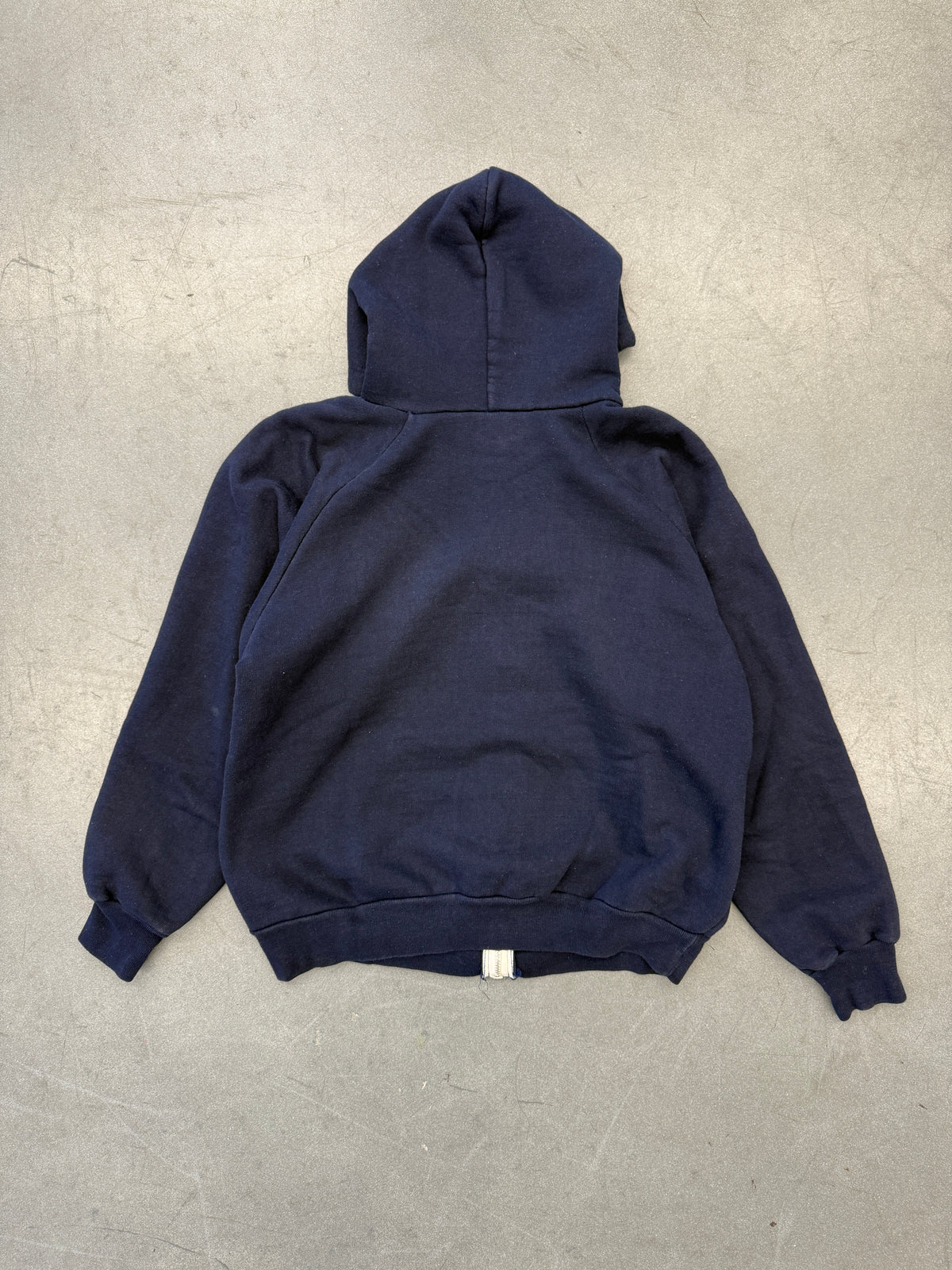 1970S RAGLAN ZIP UP SWEATSHIRT HOODIE (MADE IN POLAND TAG)