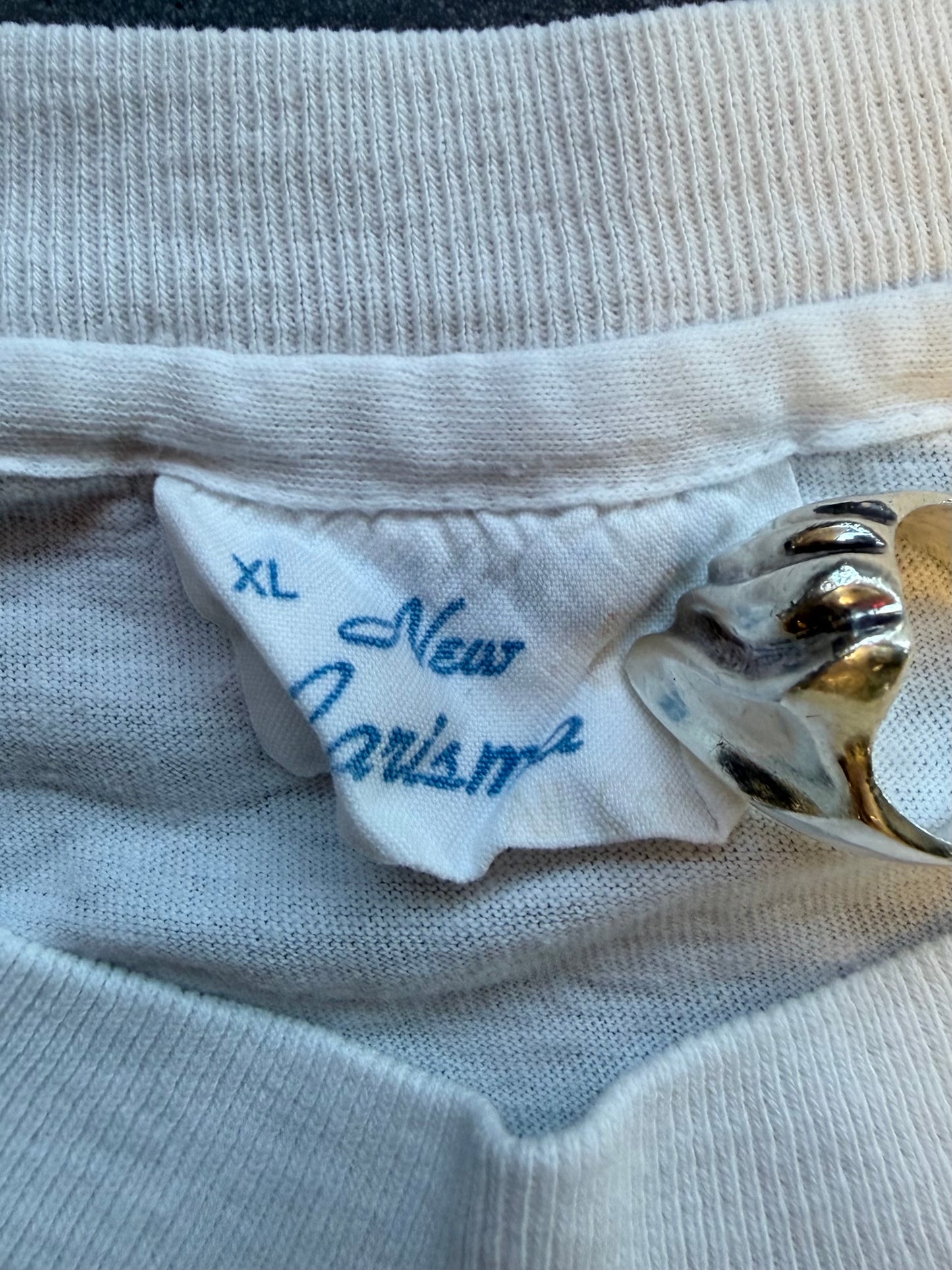 90S MICHELANGELO 1475-1564 "CAPPELLA SISTINA" ART TEE (NEW CARISMA TAG)